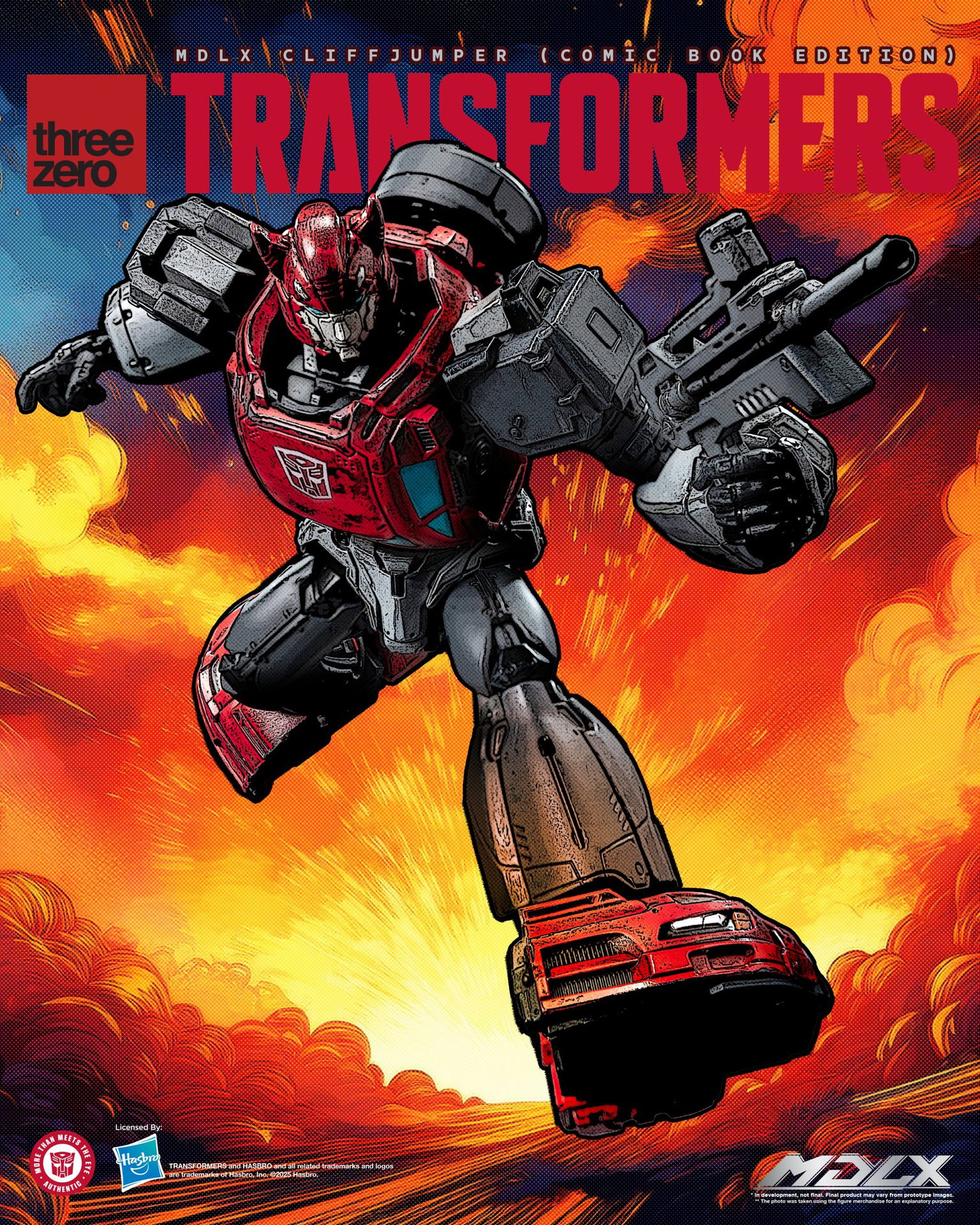 Transformers MDLX Cliffjumper (Comic Book Edition) image 3