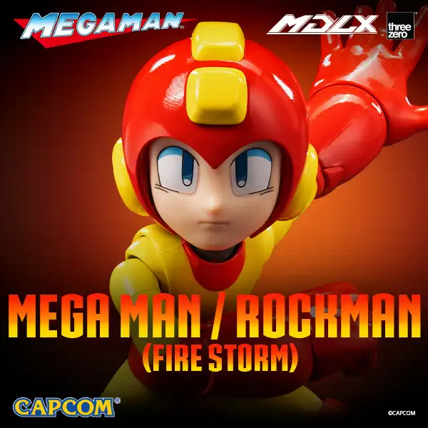Rockman / Mega Man MDLX Mega Man / Rockman (Fire Storm) image 1