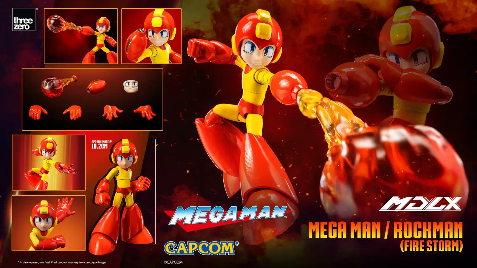 Rockman / Mega Man MDLX Mega Man / Rockman (Fire Storm) image 2