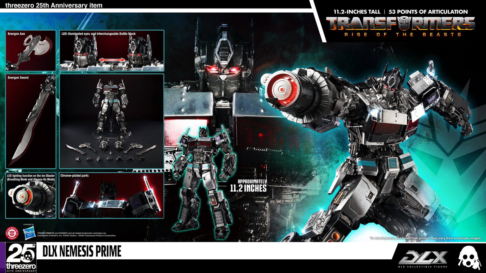 Transformers: Rise of the Beasts DLX Nemesis Prime image 2