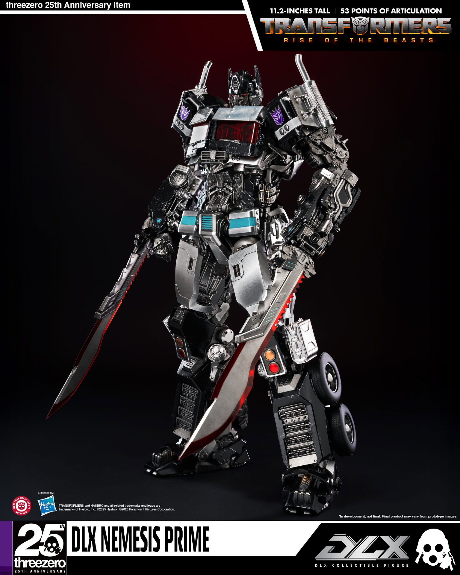 Transformers: Rise of the Beasts DLX Nemesis Prime image 5