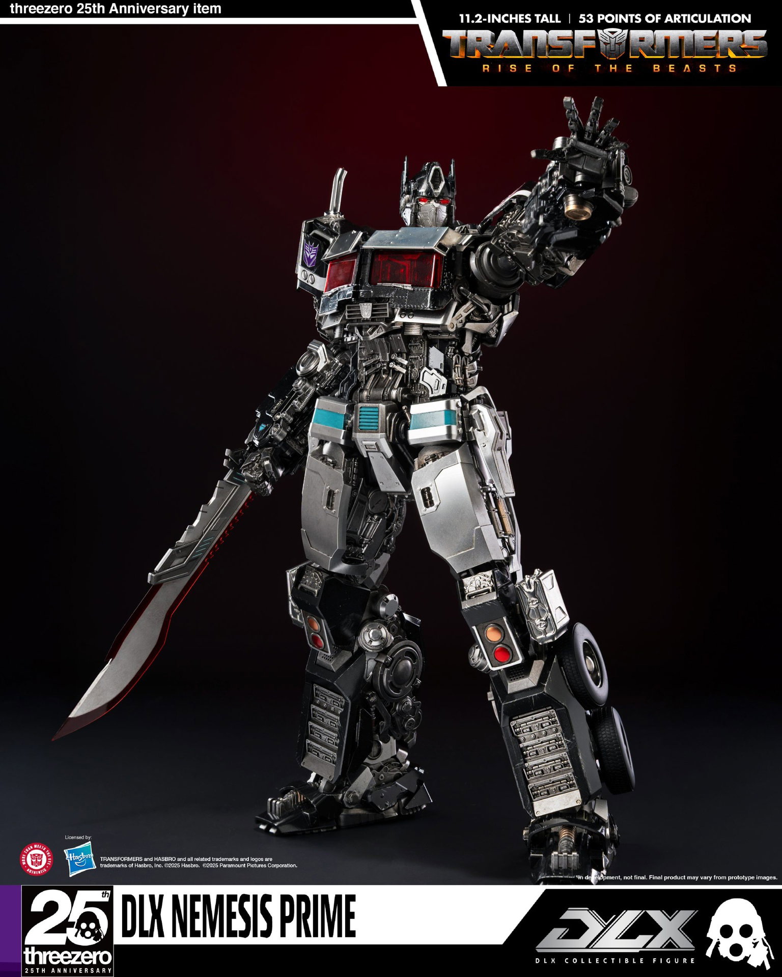 Transformers: Rise of the Beasts DLX Nemesis Prime image 8