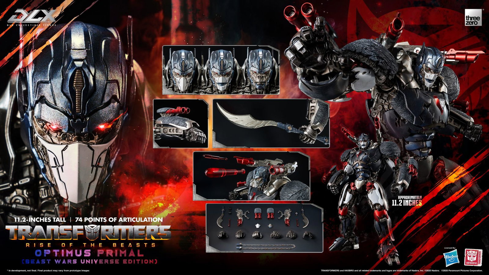 Transformers: Rise of the Beasts DLX Optimus Primal (Beast Wars Universe Edition) image 2