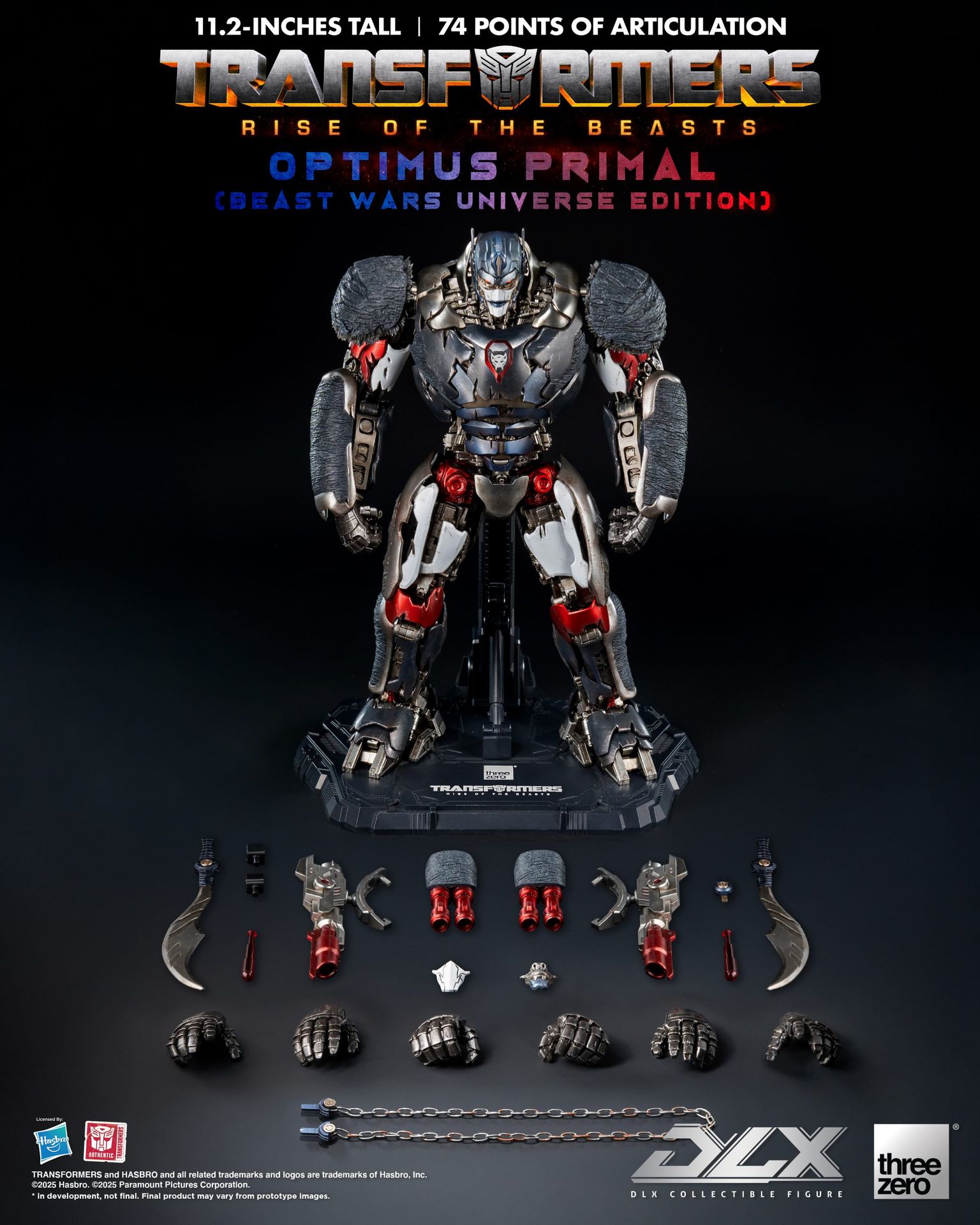 Transformers: Rise of the Beasts DLX Optimus Primal (Beast Wars Universe Edition) image 3