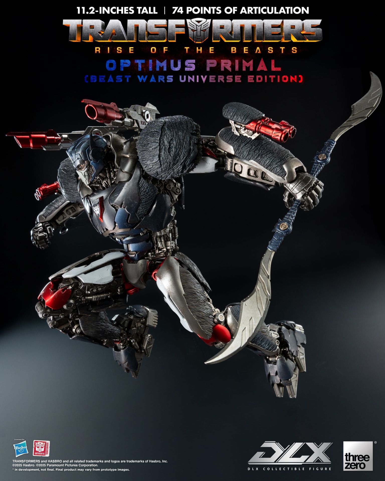 Transformers: Rise of the Beasts DLX Optimus Primal (Beast Wars Universe Edition) image 5