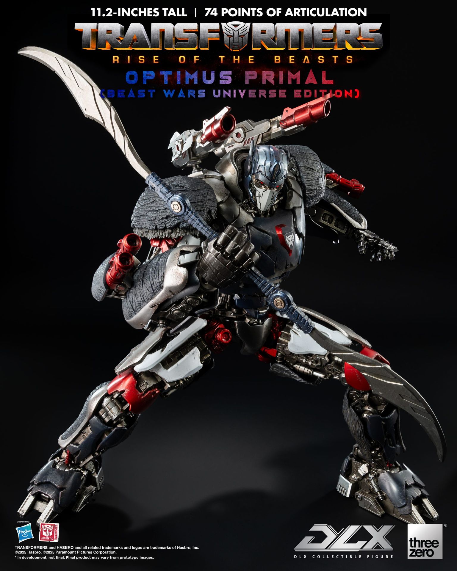 Transformers: Rise of the Beasts DLX Optimus Primal (Beast Wars Universe Edition) image 6