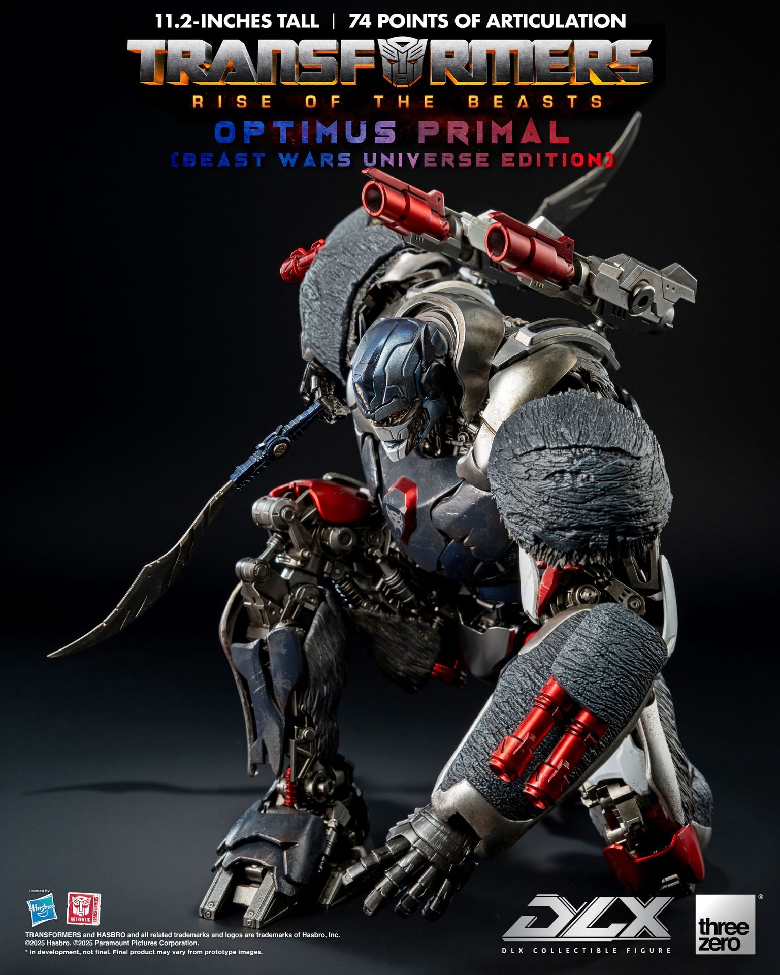 Transformers: Rise of the Beasts DLX Optimus Primal (Beast Wars Universe Edition) image 7