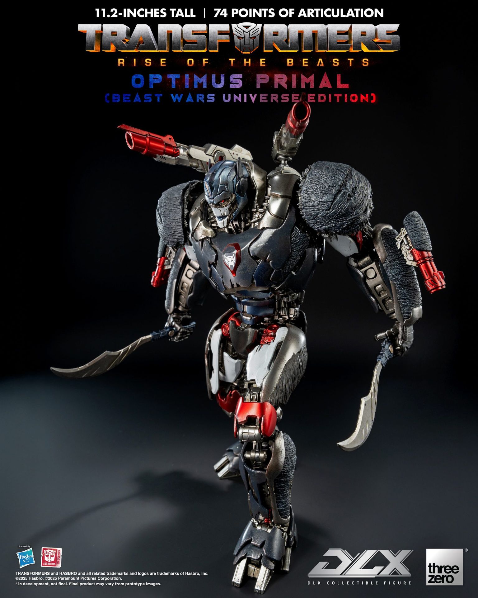 Transformers: Rise of the Beasts DLX Optimus Primal (Beast Wars Universe Edition) image 8