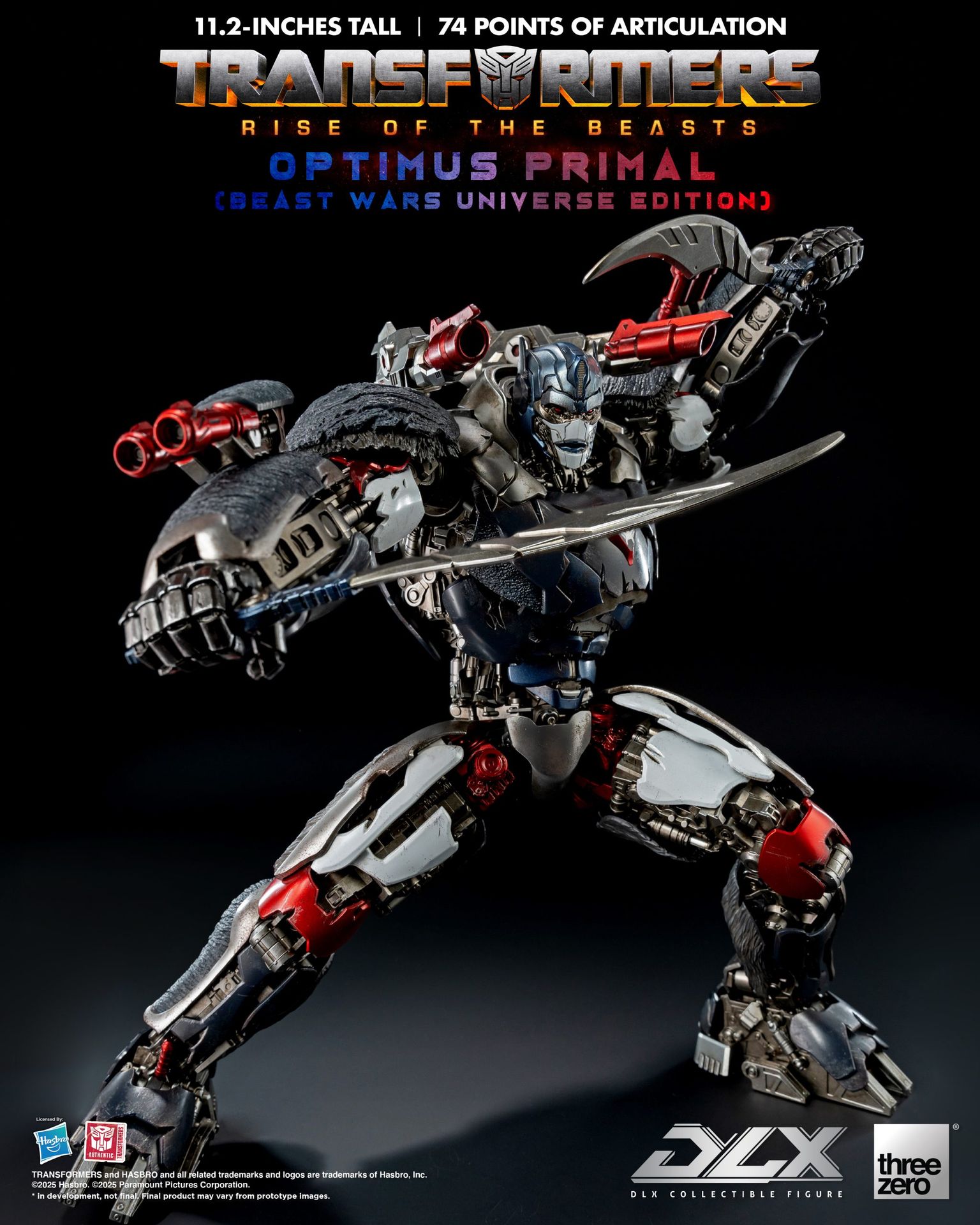 Transformers: Rise of the Beasts DLX Optimus Primal (Beast Wars Universe Edition) image 9