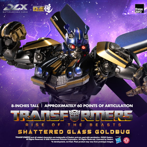 Transformers: Rise of the Beasts DLX Shattered Glass Goldbug image 1