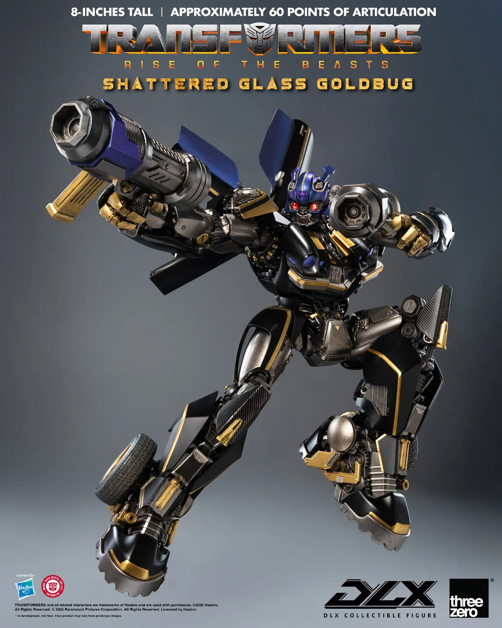 Transformers: Rise of the Beasts DLX Shattered Glass Goldbug image 8