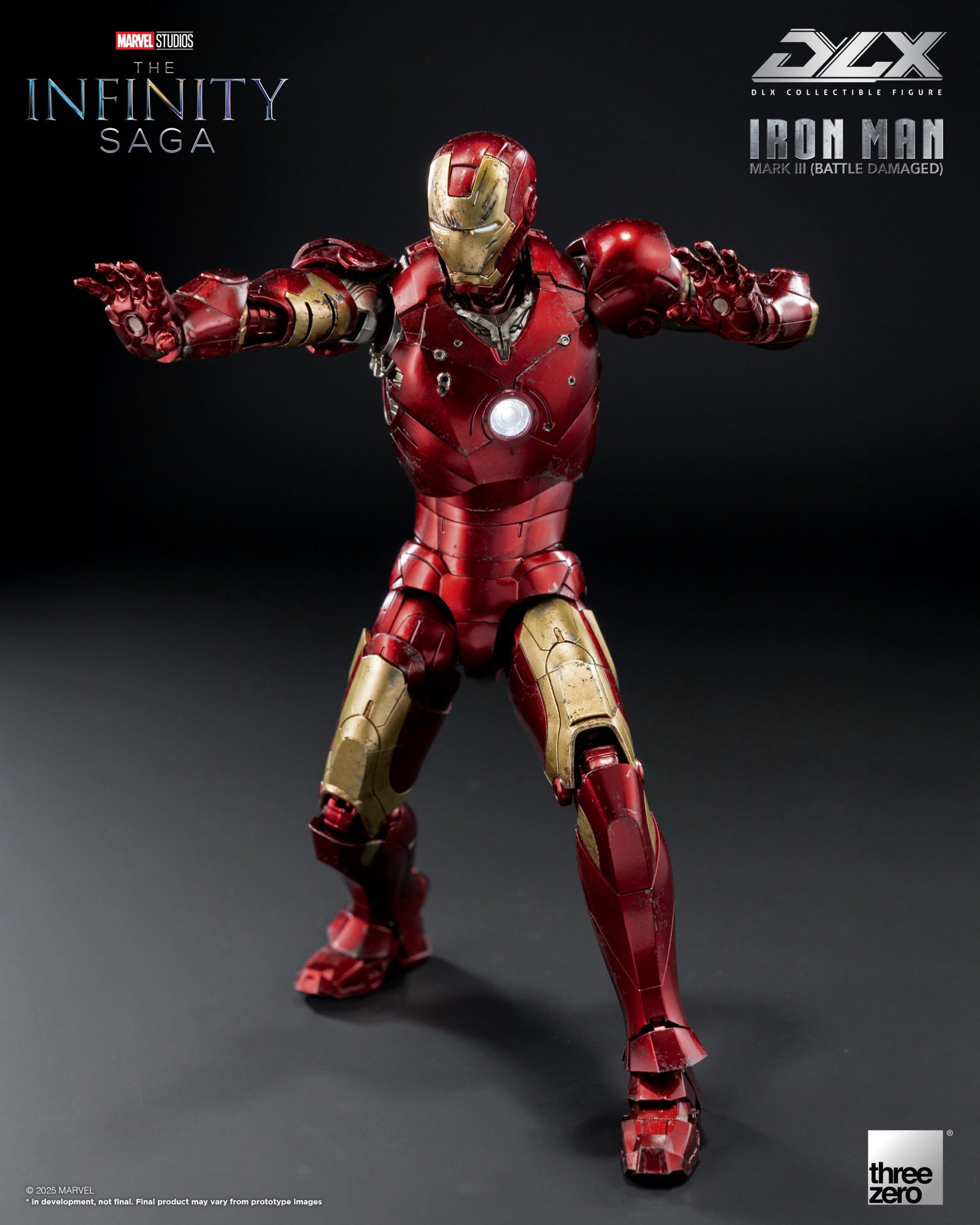 Marvel Studios: The Infinity Saga DLX Iron Man Mark 3 (Battle Damaged) image 4