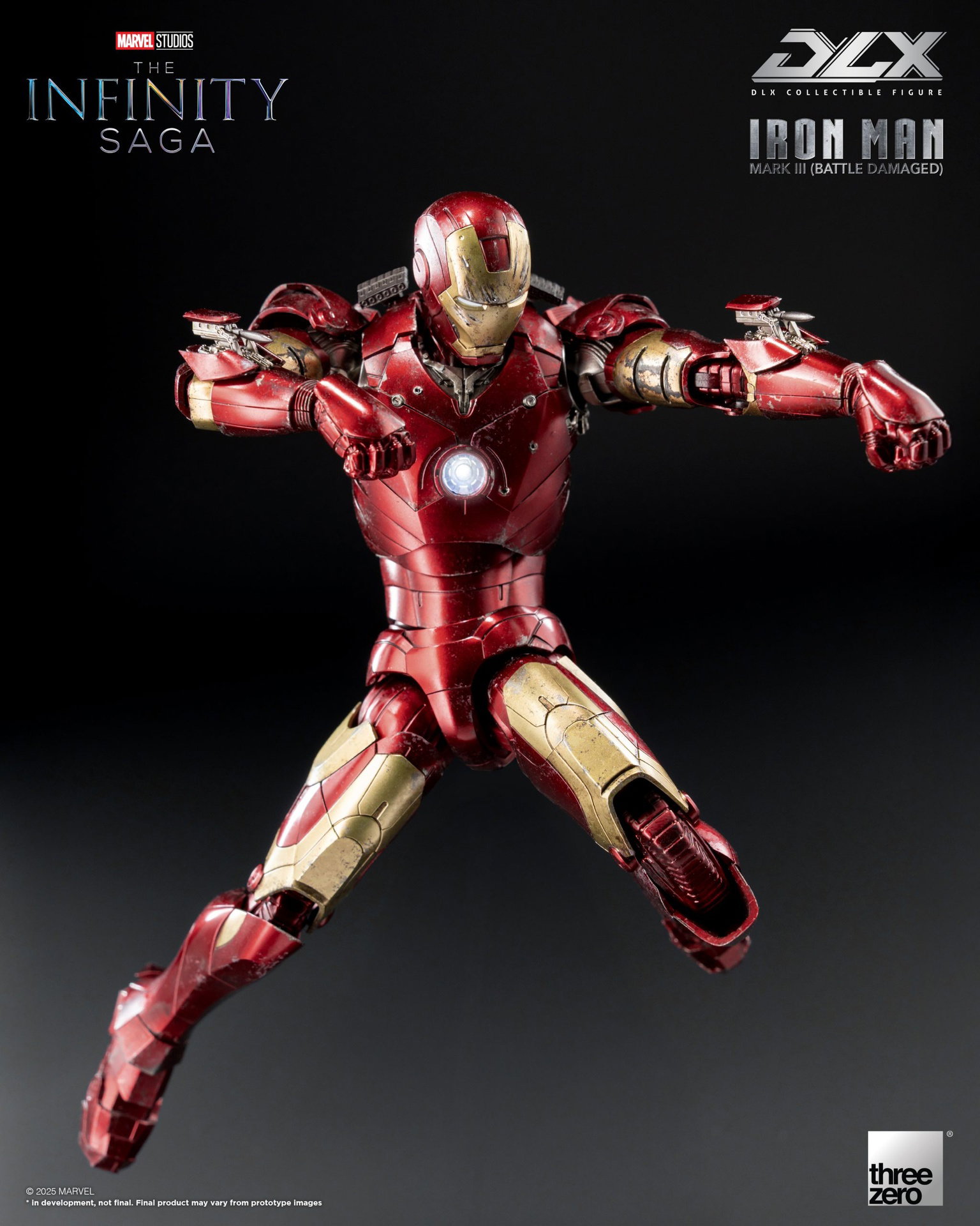 Marvel Studios: The Infinity Saga DLX Iron Man Mark 3 (Battle Damaged) image 7