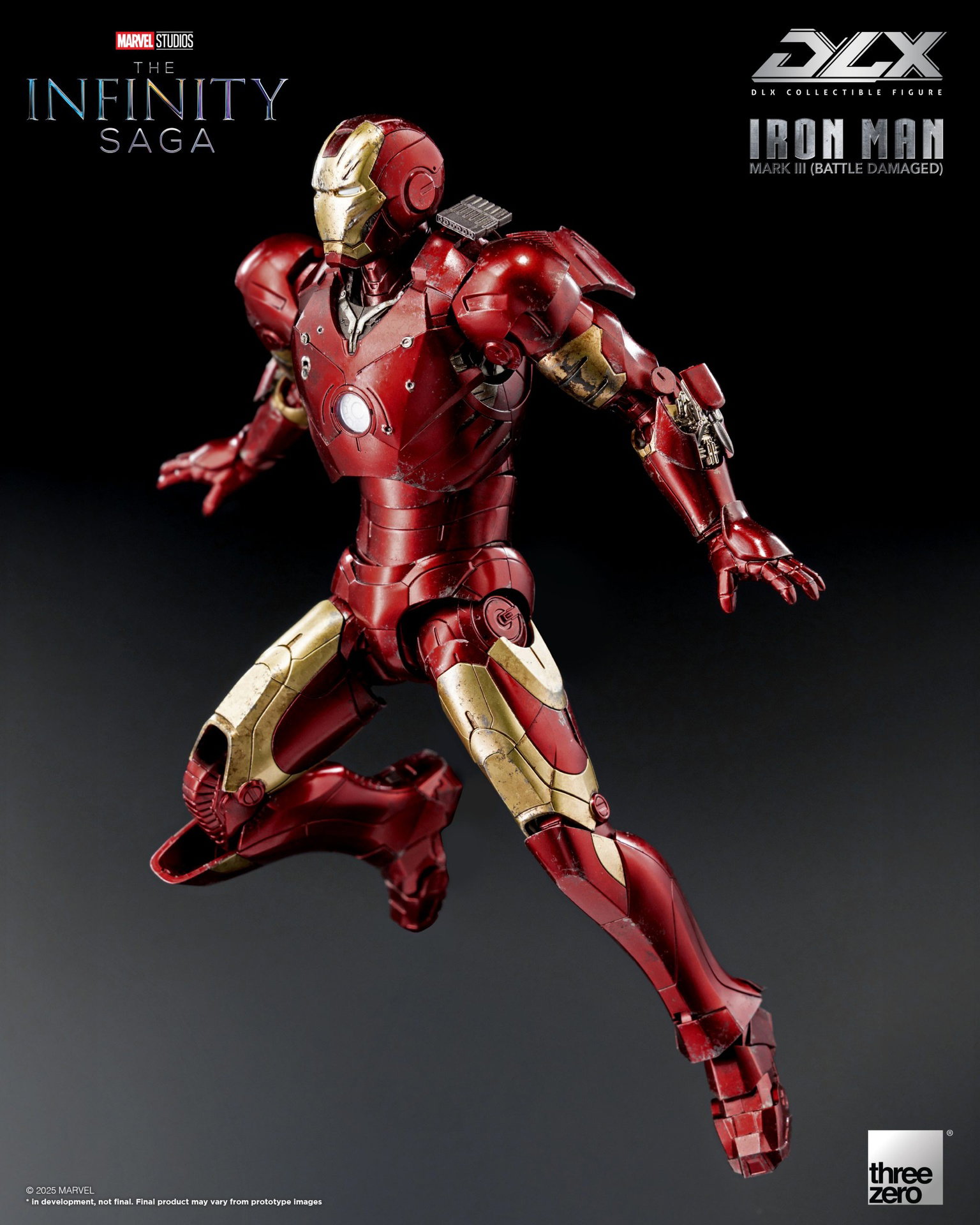 Marvel Studios: The Infinity Saga DLX Iron Man Mark 3 (Battle Damaged) image 8