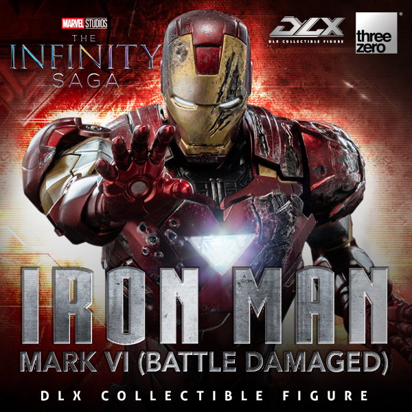 Marvel Studios: The Infinity Saga DLX Iron Man Mark 6 (Battle Damaged) image 1
