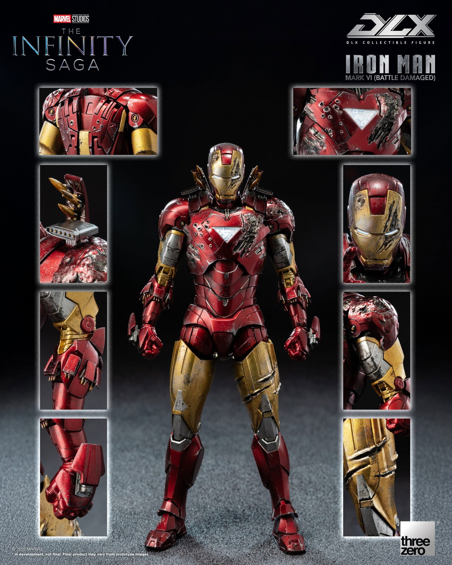Marvel Studios: The Infinity Saga DLX Iron Man Mark 6 (Battle Damaged) image 3