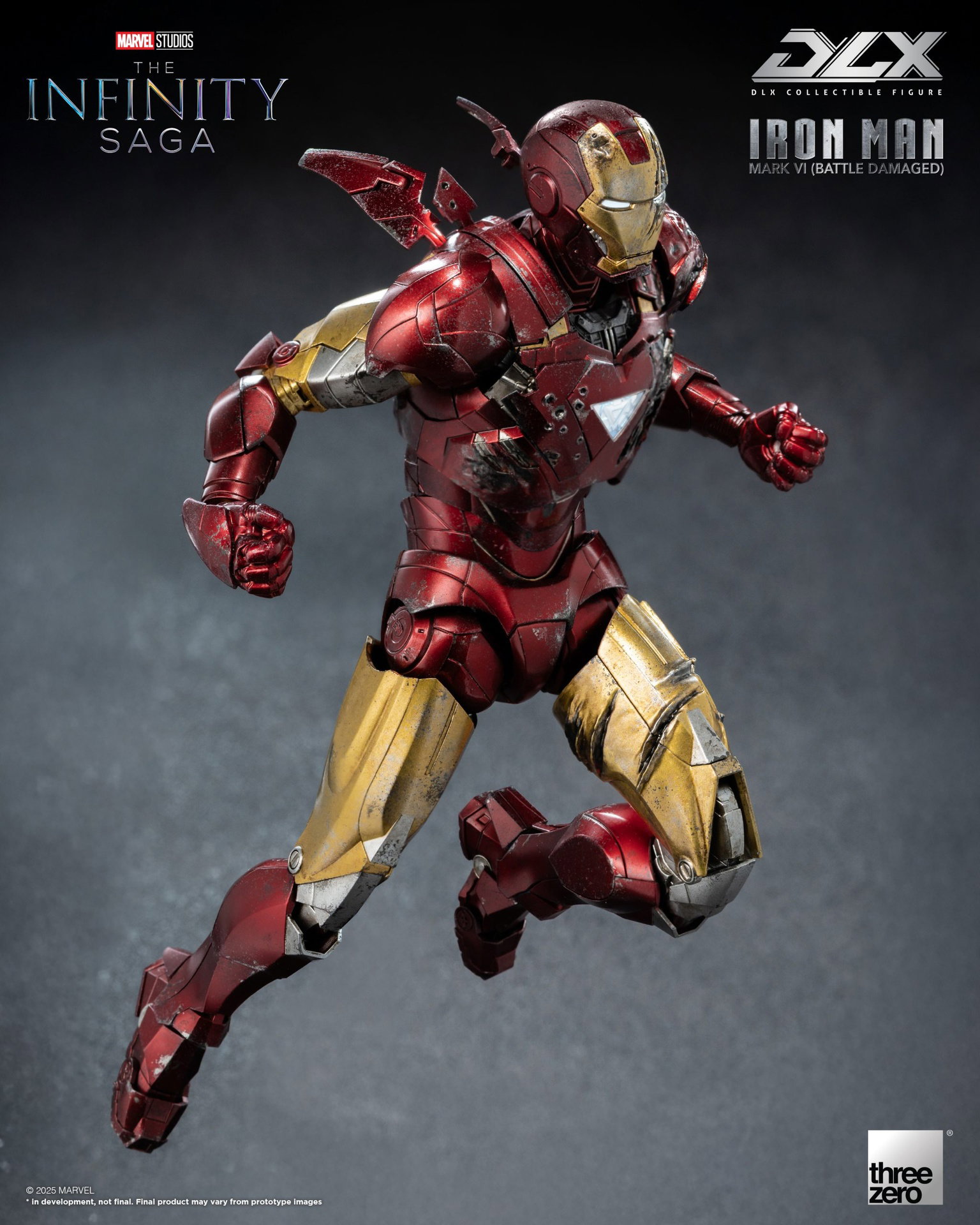 Marvel Studios: The Infinity Saga DLX Iron Man Mark 6 (Battle Damaged) image 6