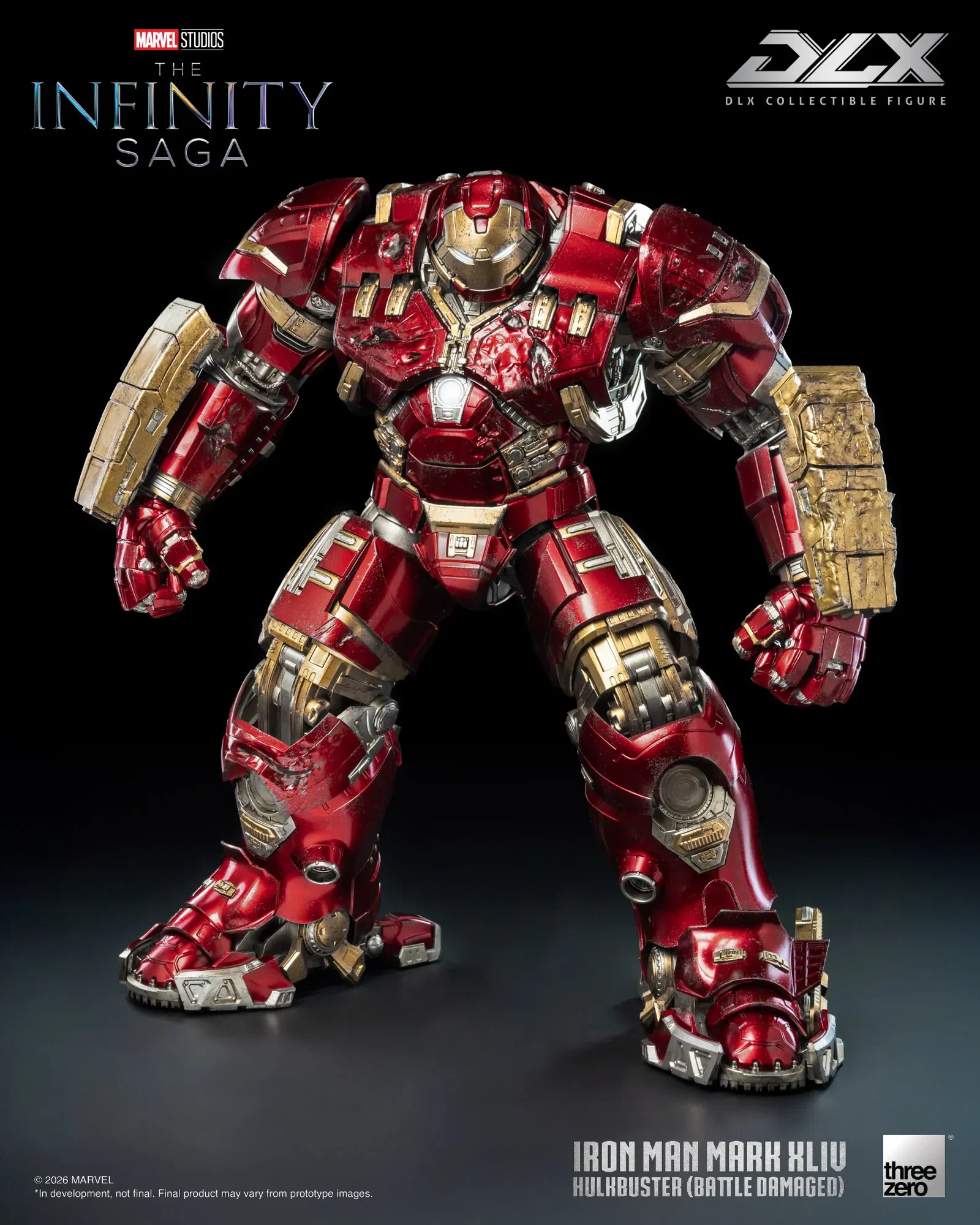 Marvel Studios: The Infinity Saga DLX Iron Man Mark 44 "Hulkbuster" (Battle Damaged) image 10
