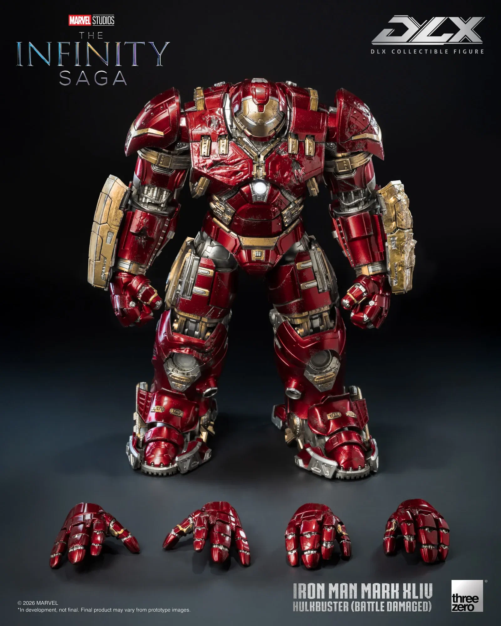 Marvel Studios: The Infinity Saga DLX Iron Man Mark 44 "Hulkbuster" (Battle Damaged) image 2