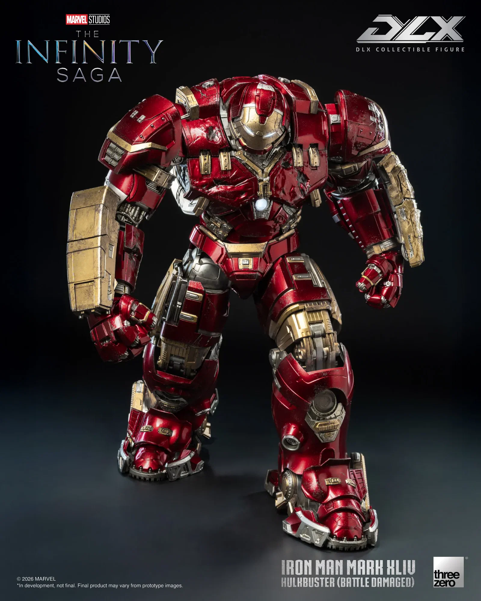 Marvel Studios: The Infinity Saga DLX Iron Man Mark 44 "Hulkbuster" (Battle Damaged) image 5