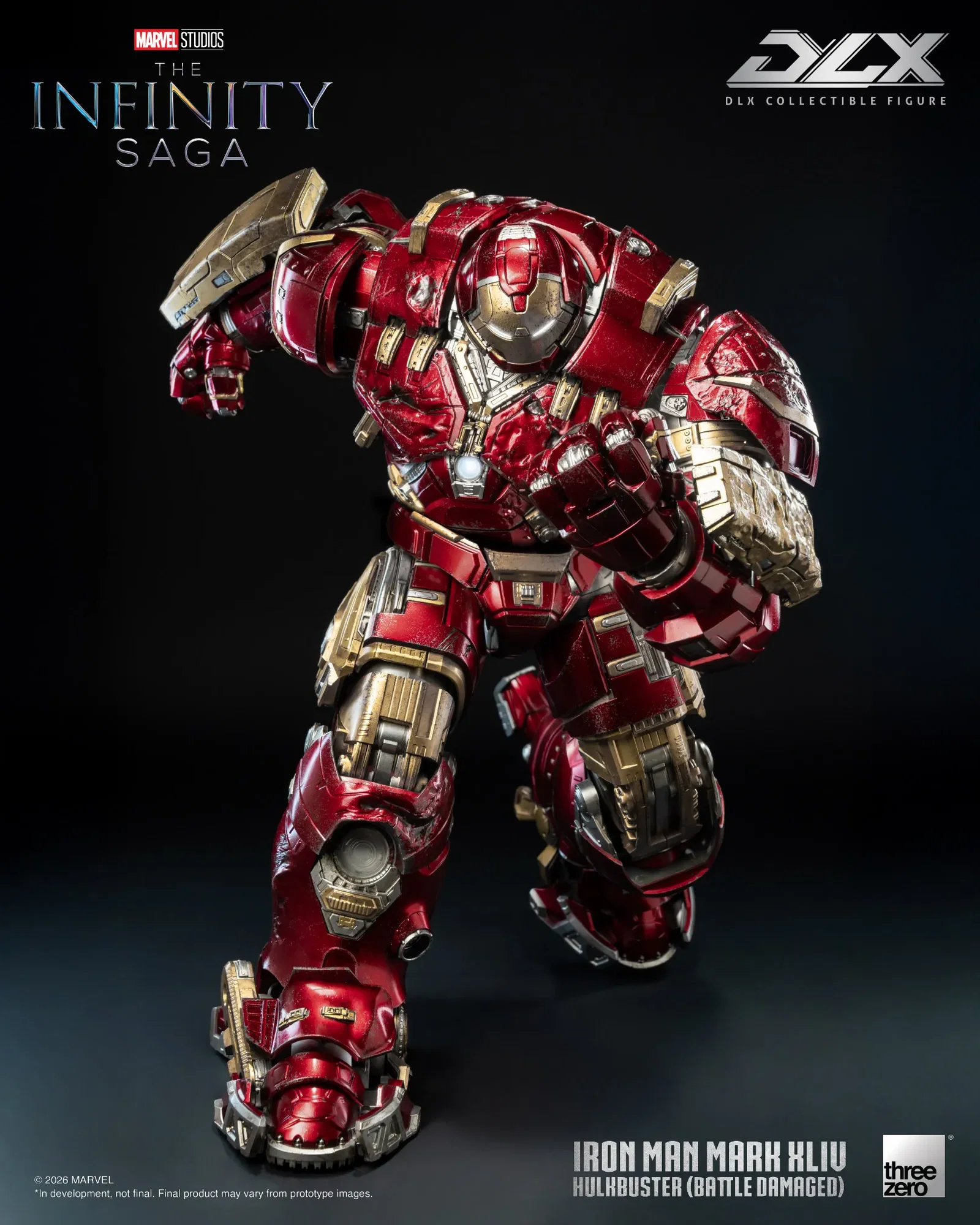 Marvel Studios: The Infinity Saga DLX Iron Man Mark 44 "Hulkbuster" (Battle Damaged) image 6