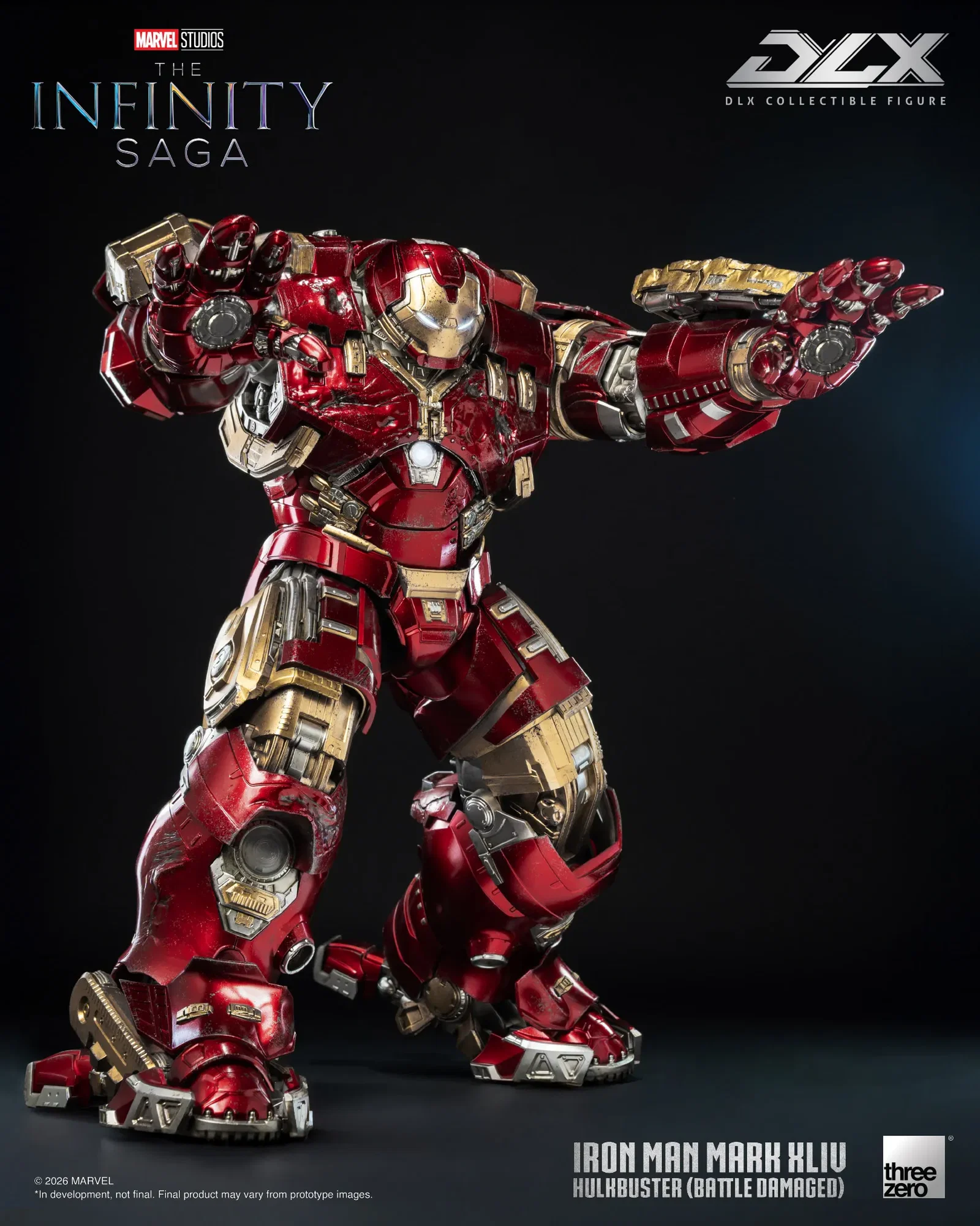 Marvel Studios: The Infinity Saga DLX Iron Man Mark 44 "Hulkbuster" (Battle Damaged) image 8