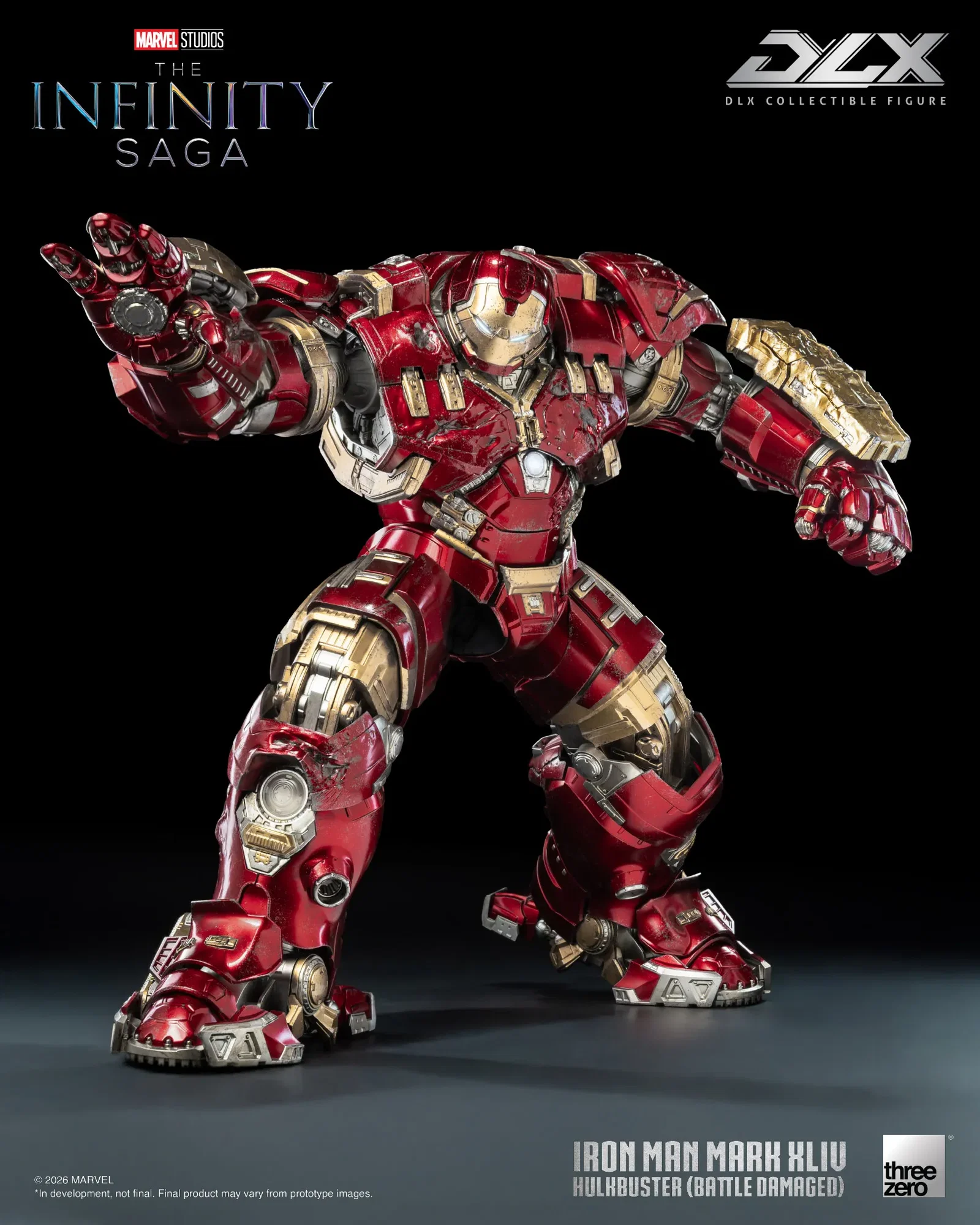 Marvel Studios: The Infinity Saga DLX Iron Man Mark 44 "Hulkbuster" (Battle Damaged) image 9