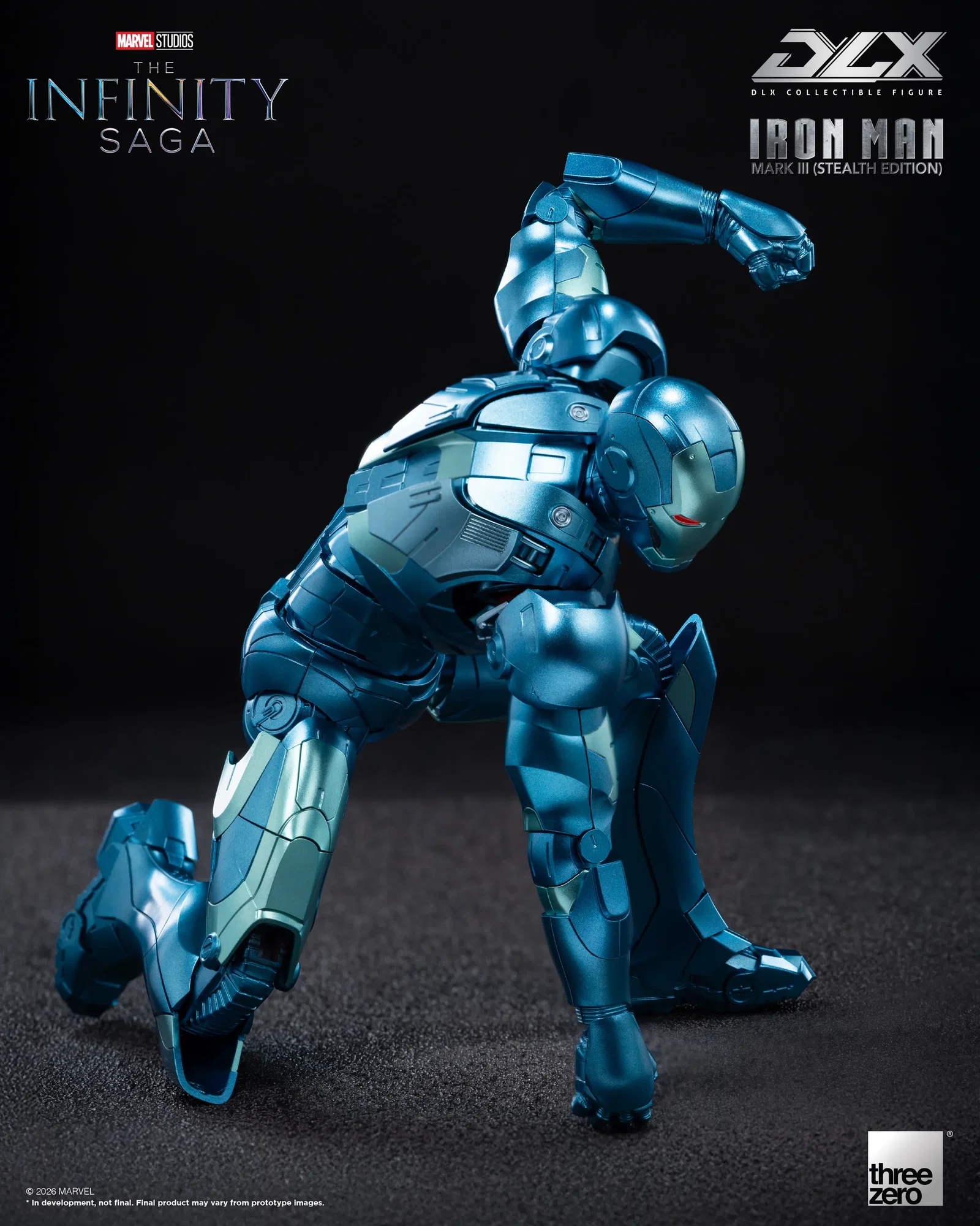 Marvel Studios: The Infinity Saga DLX Iron Man Mark 3 (Stealth Edition) image 10