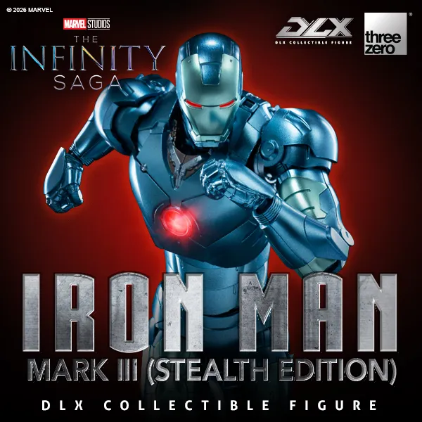 Marvel Studios: The Infinity Saga DLX Iron Man Mark 3 (Stealth Edition) image 1