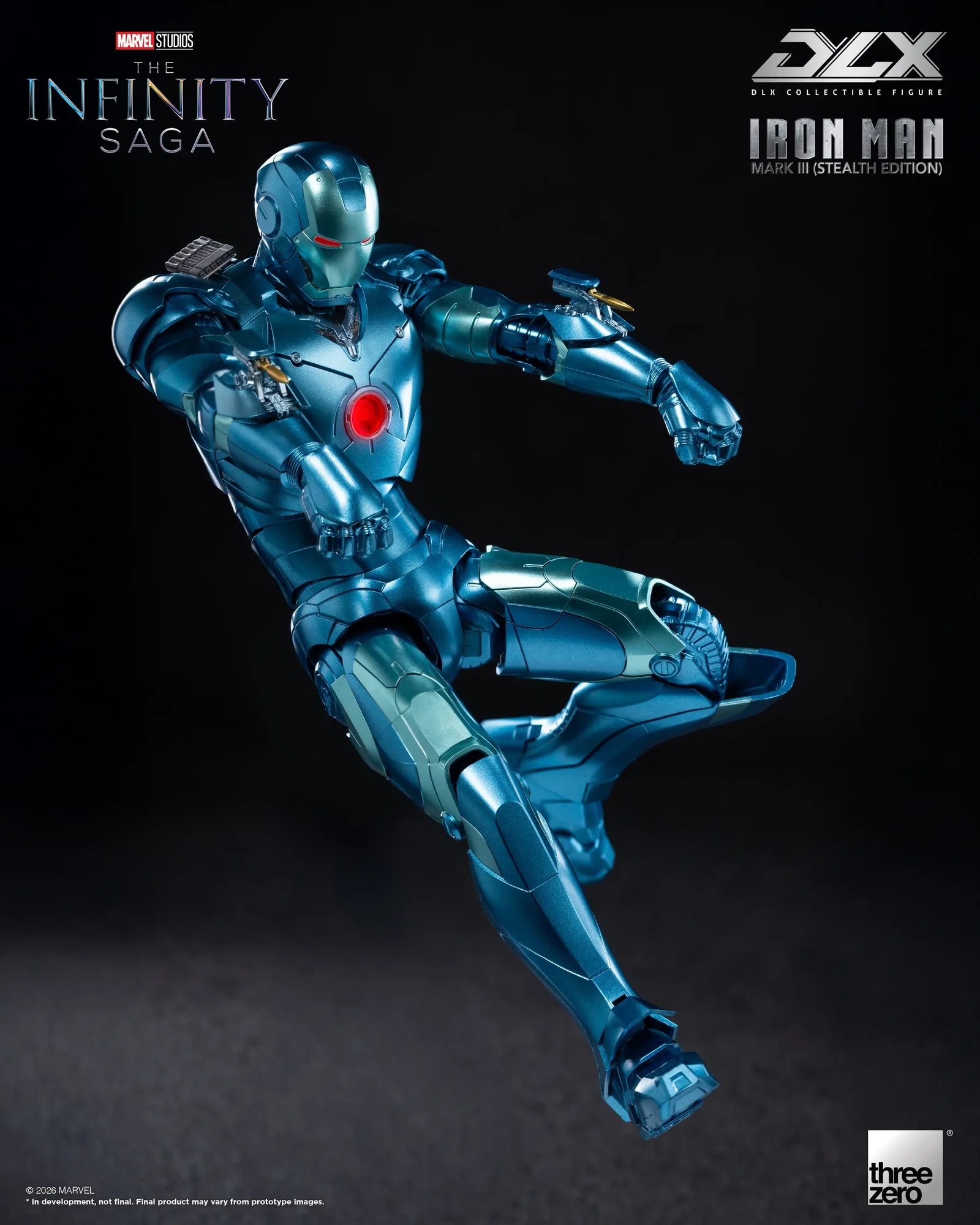 Marvel Studios: The Infinity Saga DLX Iron Man Mark 3 (Stealth Edition) image 3