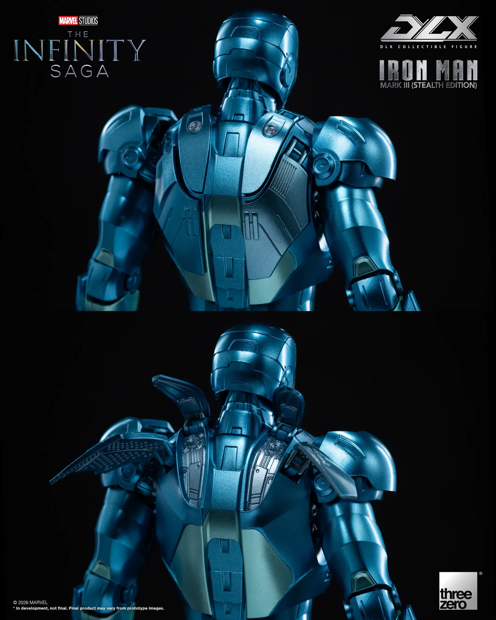 Marvel Studios: The Infinity Saga DLX Iron Man Mark 3 (Stealth Edition) image 4