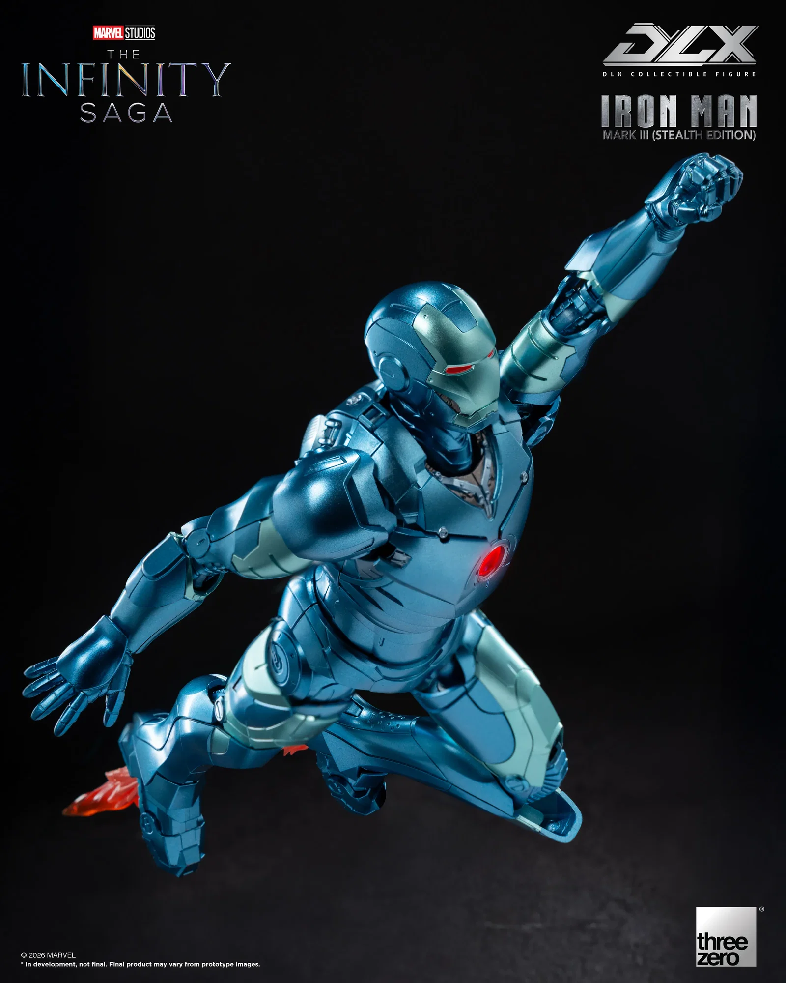 Marvel Studios: The Infinity Saga DLX Iron Man Mark 3 (Stealth Edition) image 5