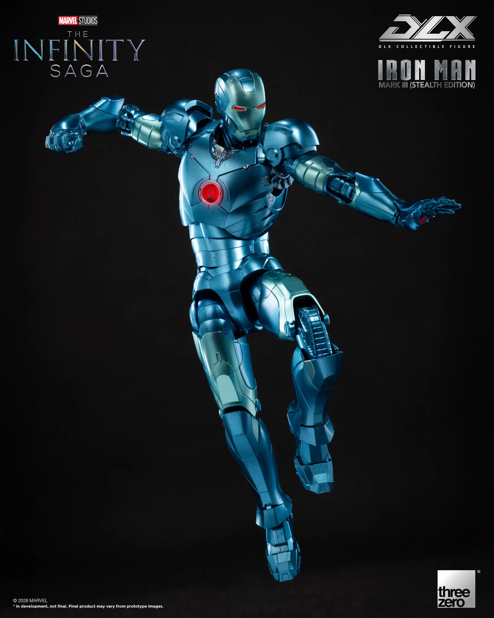 Marvel Studios: The Infinity Saga DLX Iron Man Mark 3 (Stealth Edition) image 6