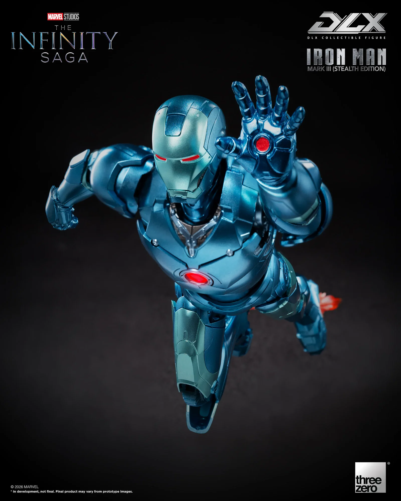 Marvel Studios: The Infinity Saga DLX Iron Man Mark 3 (Stealth Edition) image 7