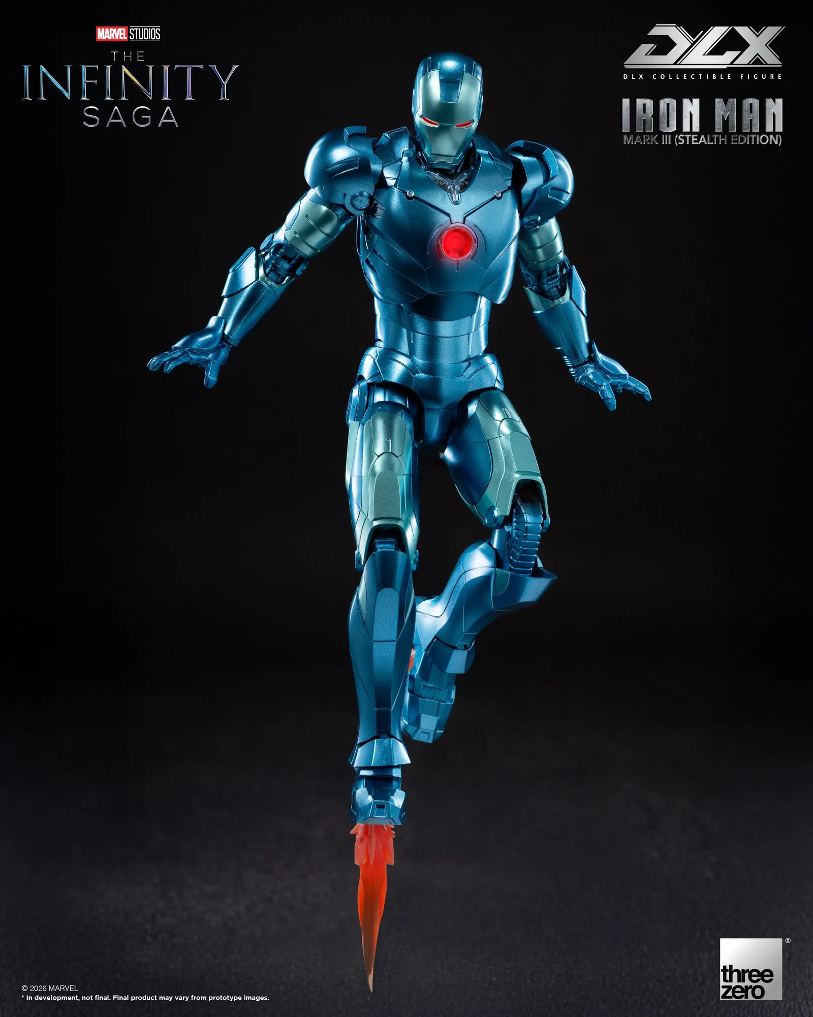 Marvel Studios: The Infinity Saga DLX Iron Man Mark 3 (Stealth Edition) image 9