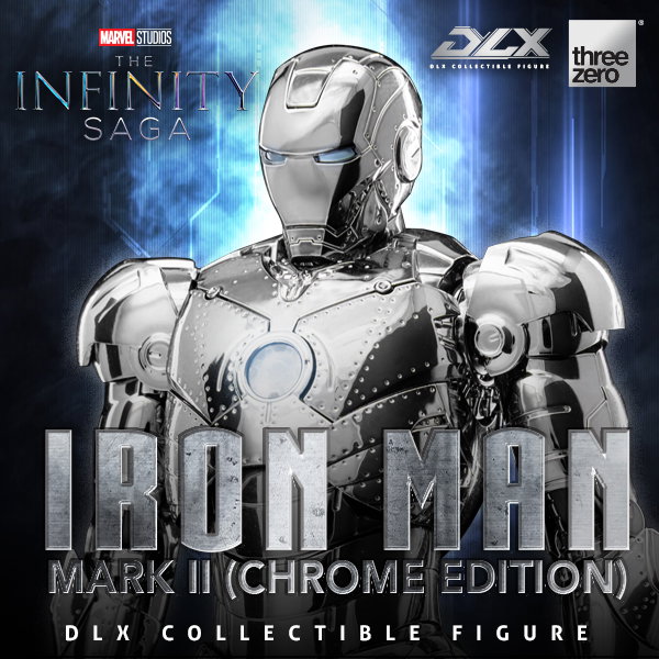 Marvel Studios: The Infinity Saga DLX Iron Man Mark 2 (Chrome Edition) image 1