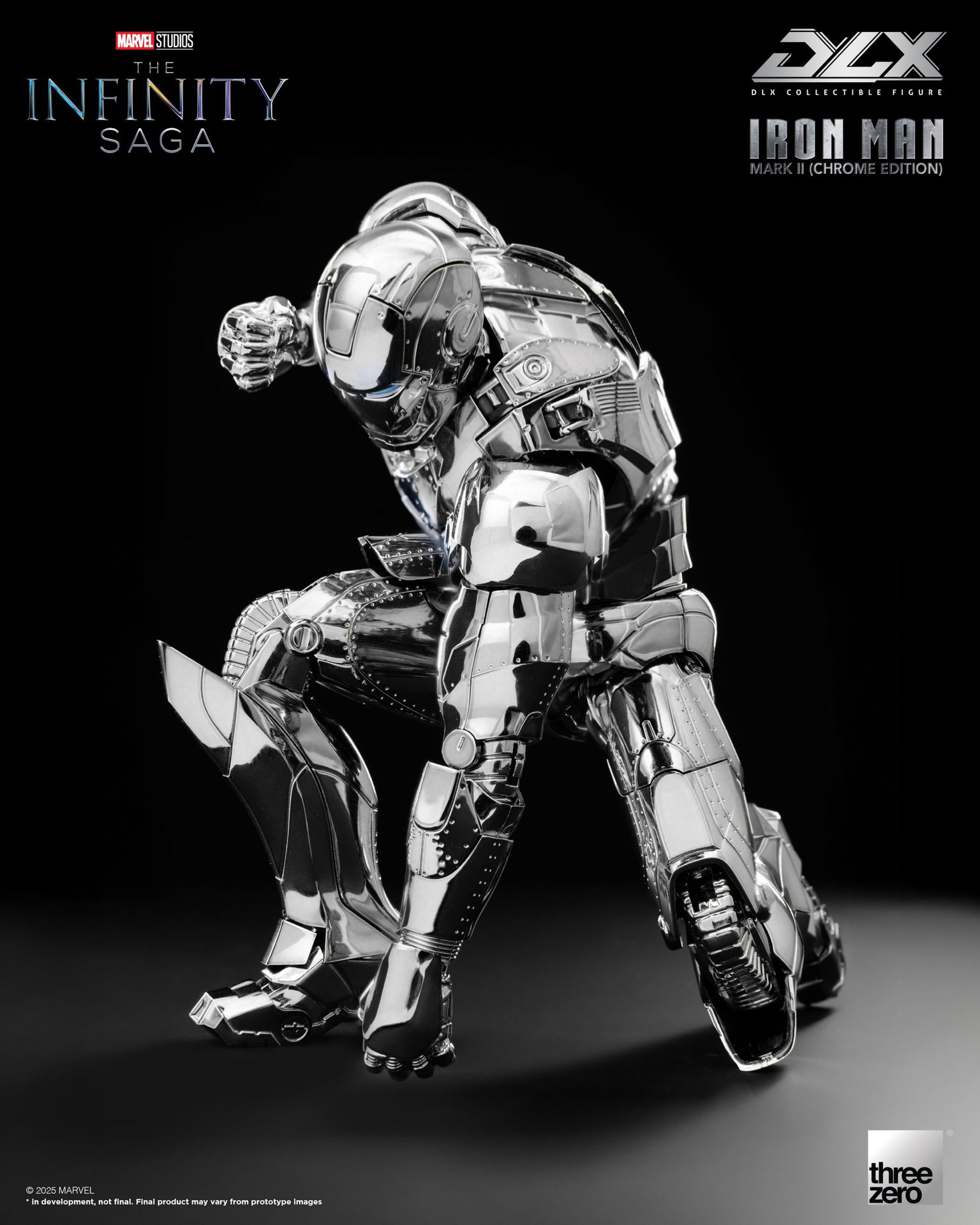 Marvel Studios: The Infinity Saga DLX Iron Man Mark 2 (Chrome Edition) image 3