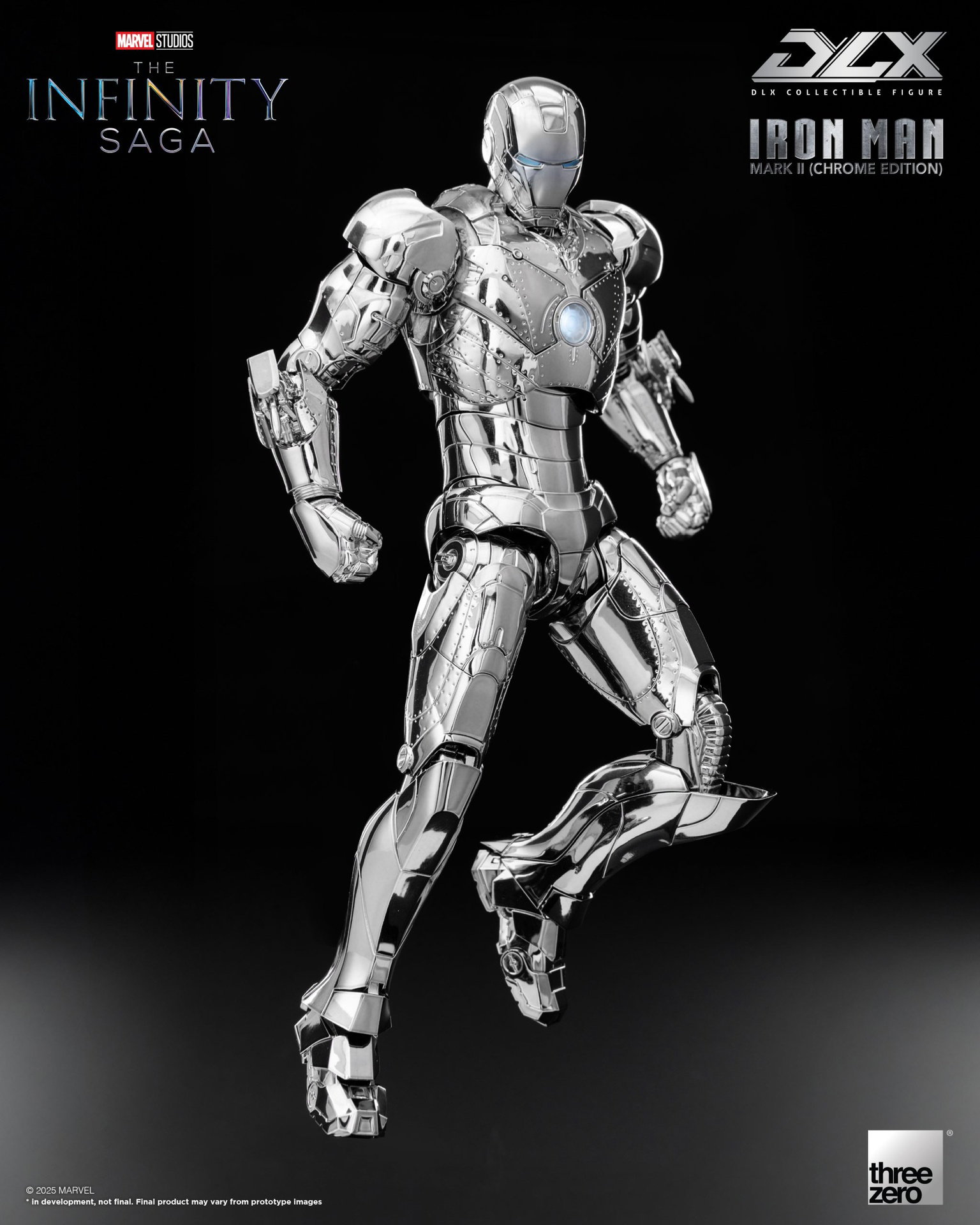 Marvel Studios: The Infinity Saga DLX Iron Man Mark 2 (Chrome Edition) image 6