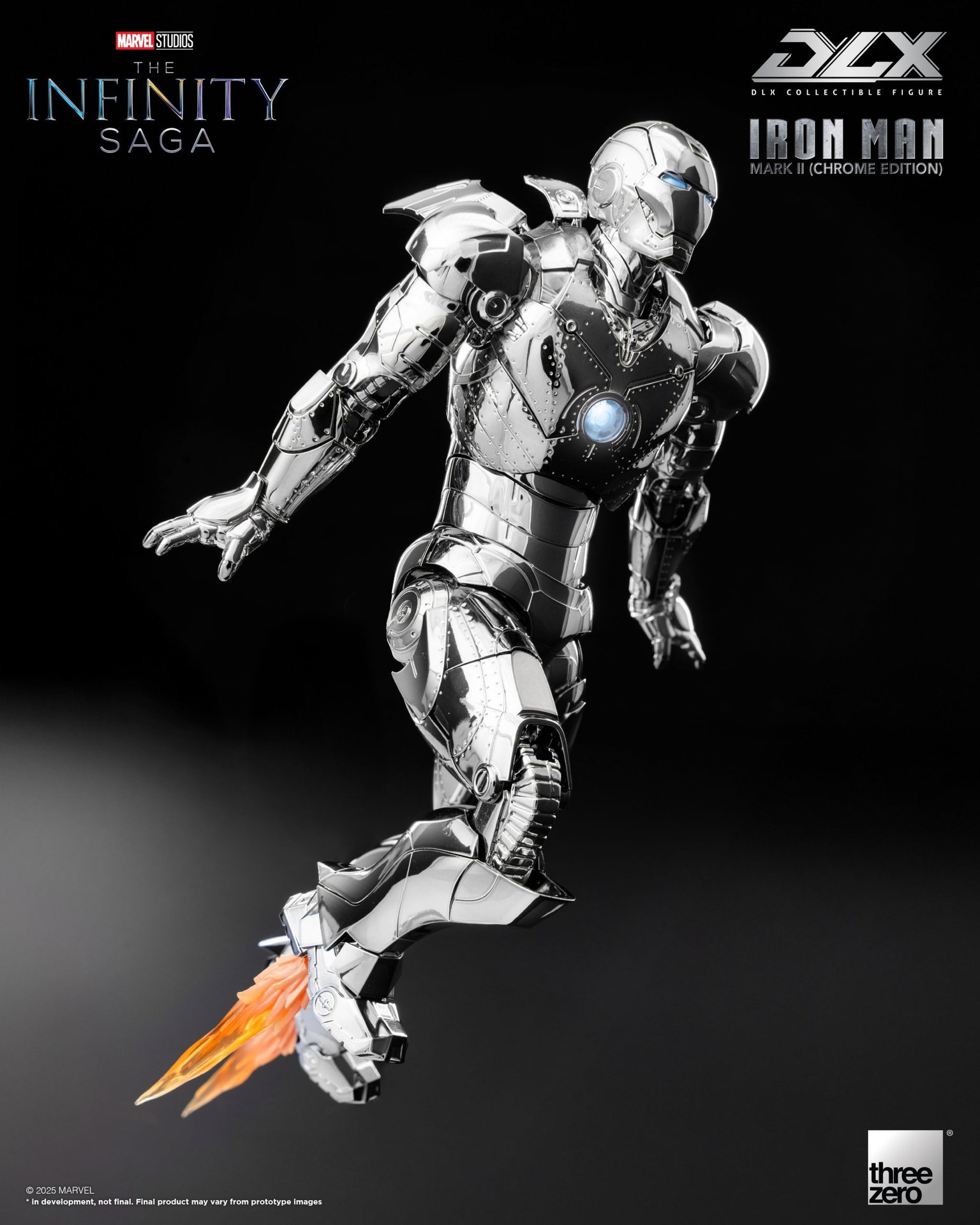 Marvel Studios: The Infinity Saga DLX Iron Man Mark 2 (Chrome Edition) image 7