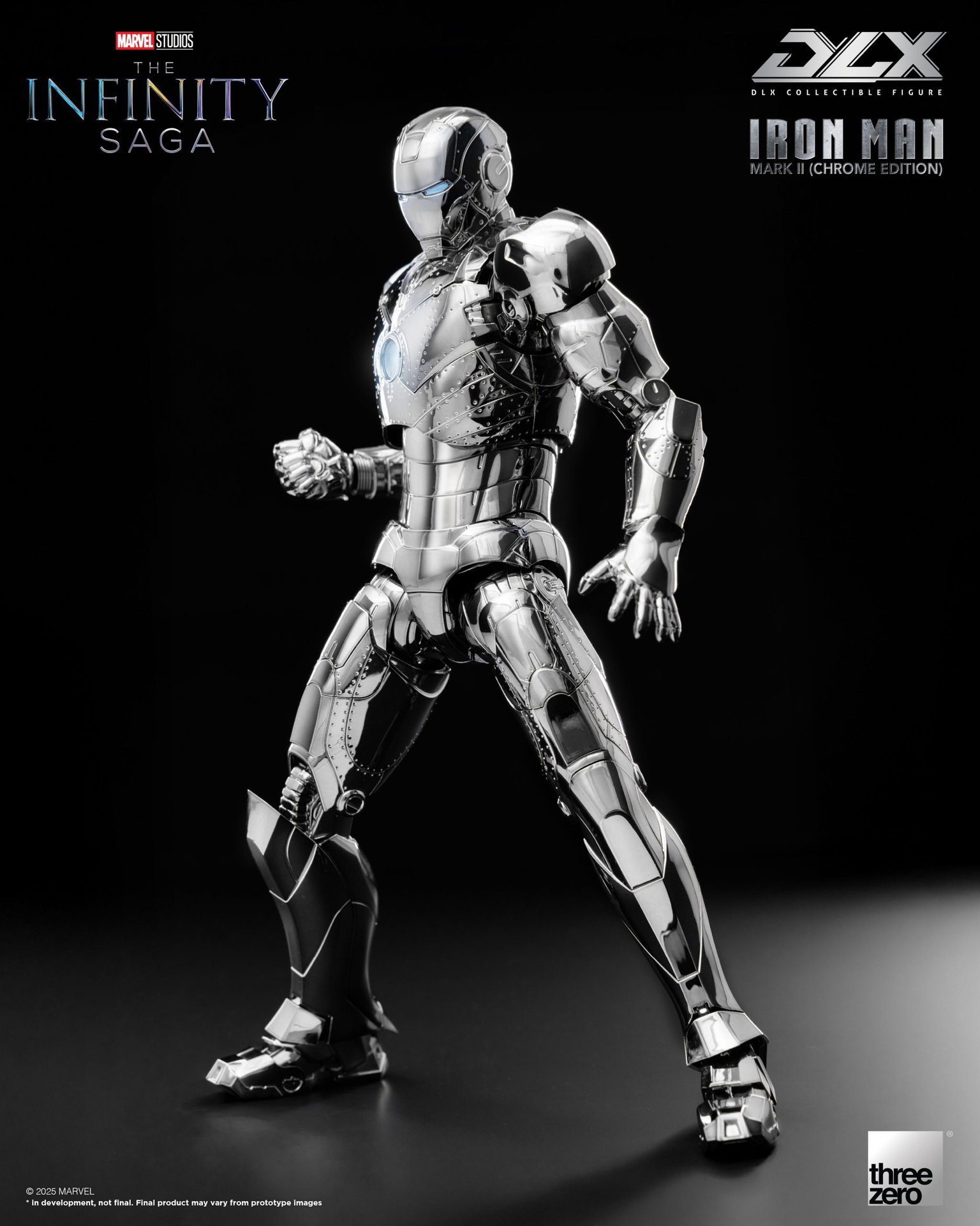 Marvel Studios: The Infinity Saga DLX Iron Man Mark 2 (Chrome Edition) image 9