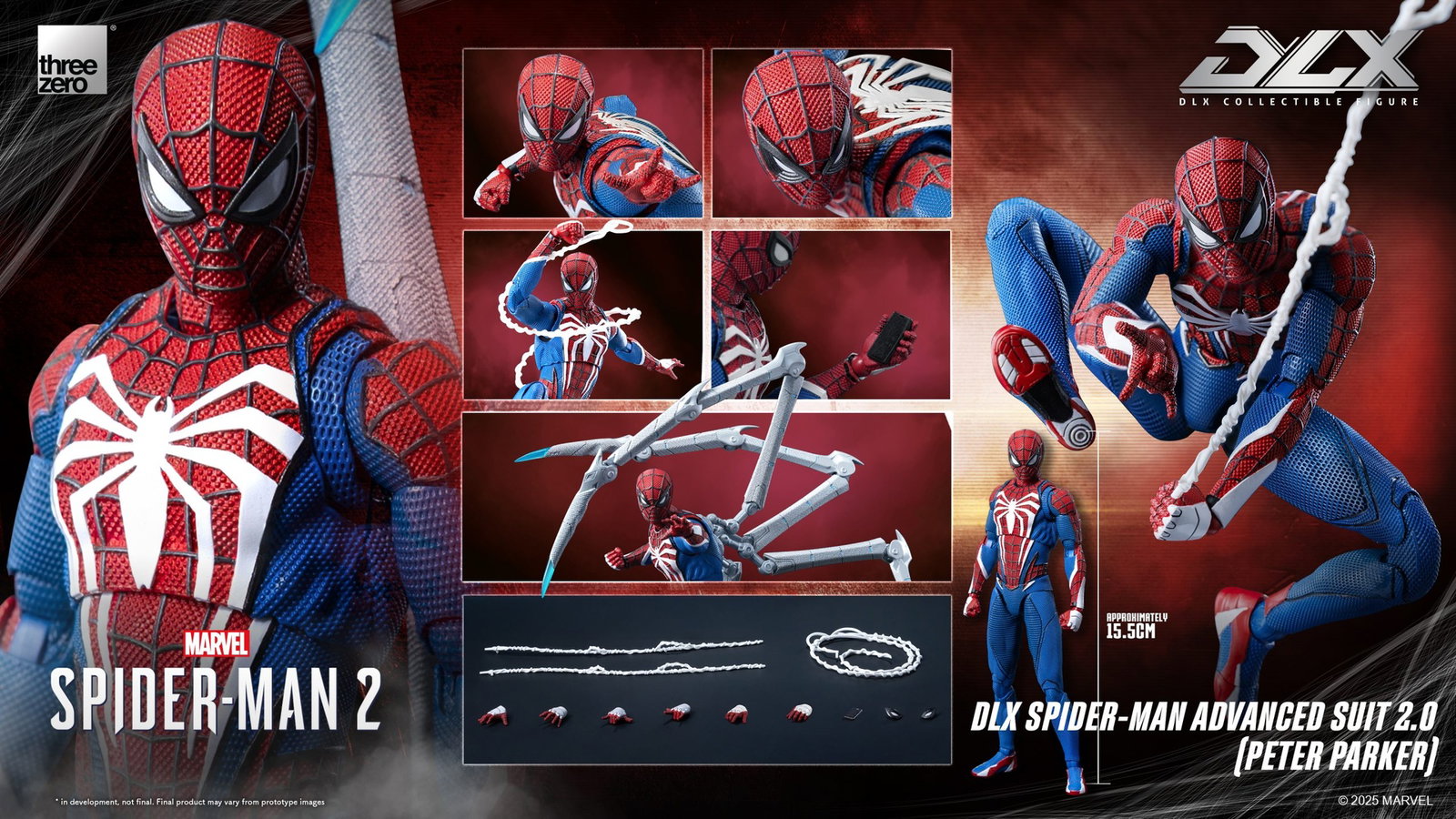 Marvel's Spider-Man 2 DLX Spider-Man Advanced Suit 2.0 (Peter Parker) image 4
