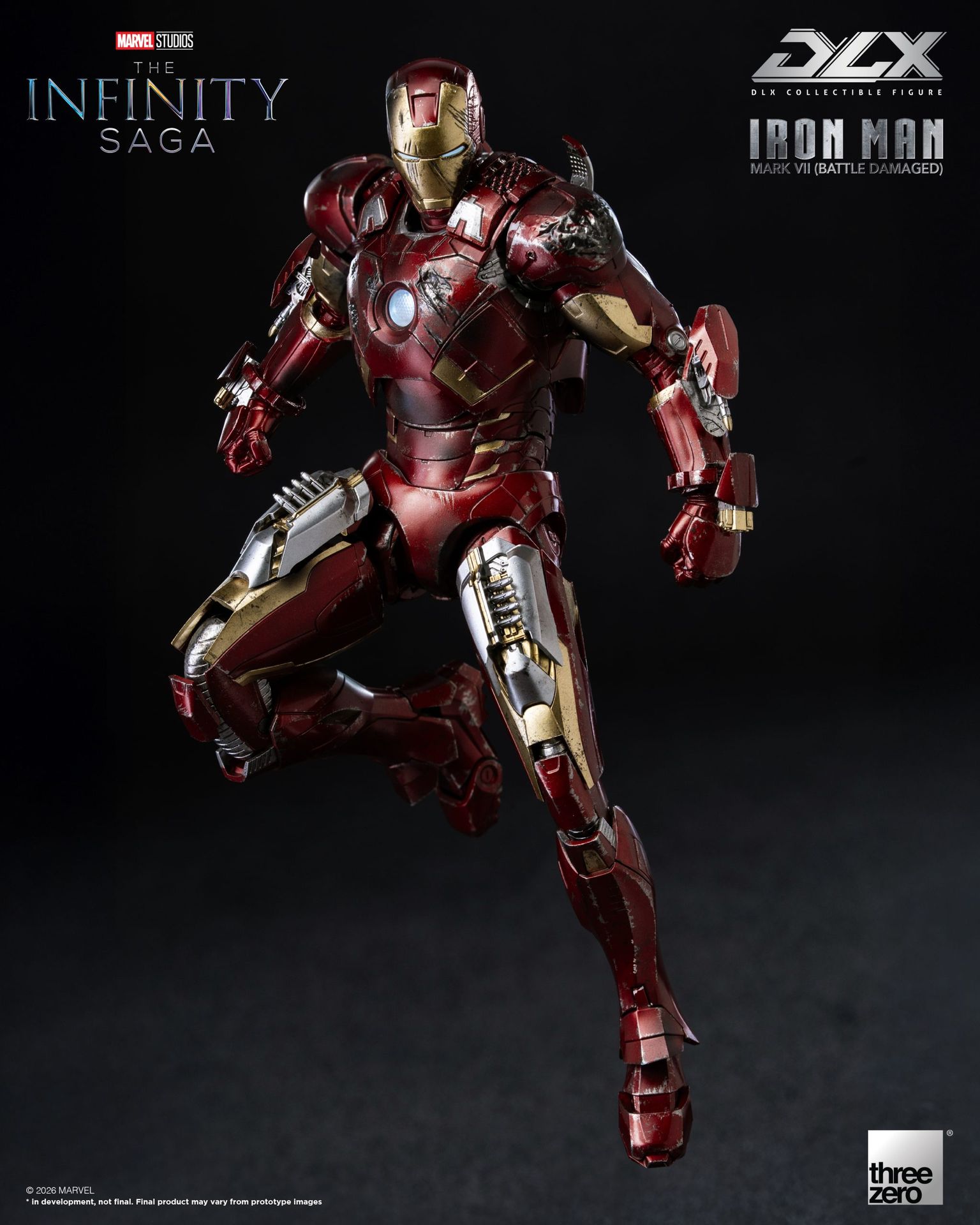 Marvel Studios: The Infinity Saga DLX Iron Man Mark 7 (Battle Damaged) image 5