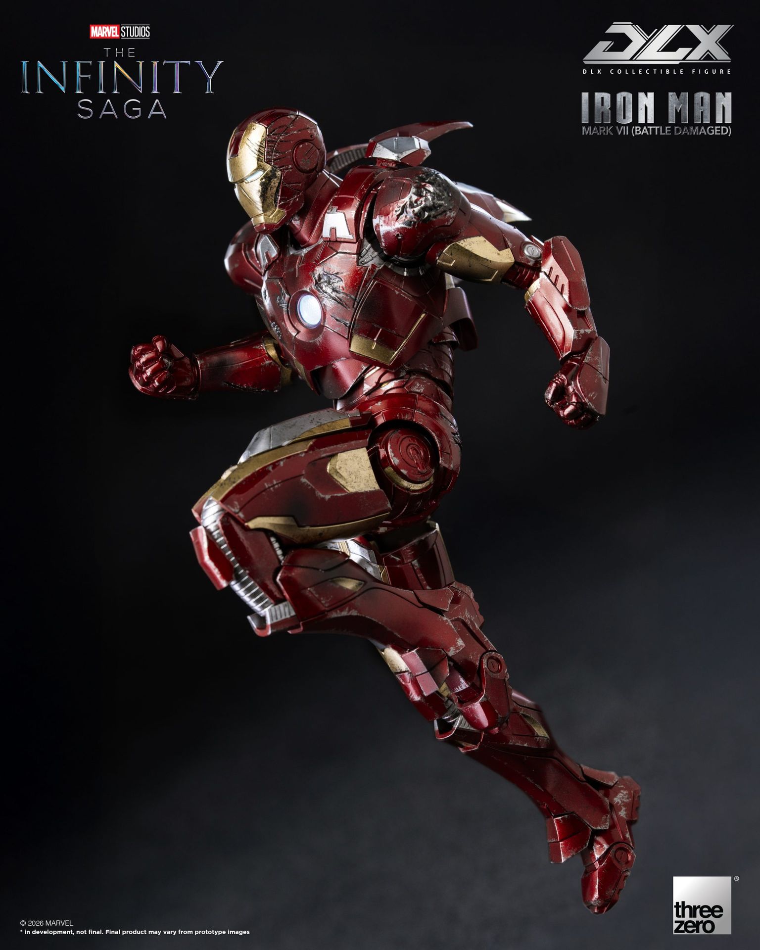Marvel Studios: The Infinity Saga DLX Iron Man Mark 7 (Battle Damaged) image 8