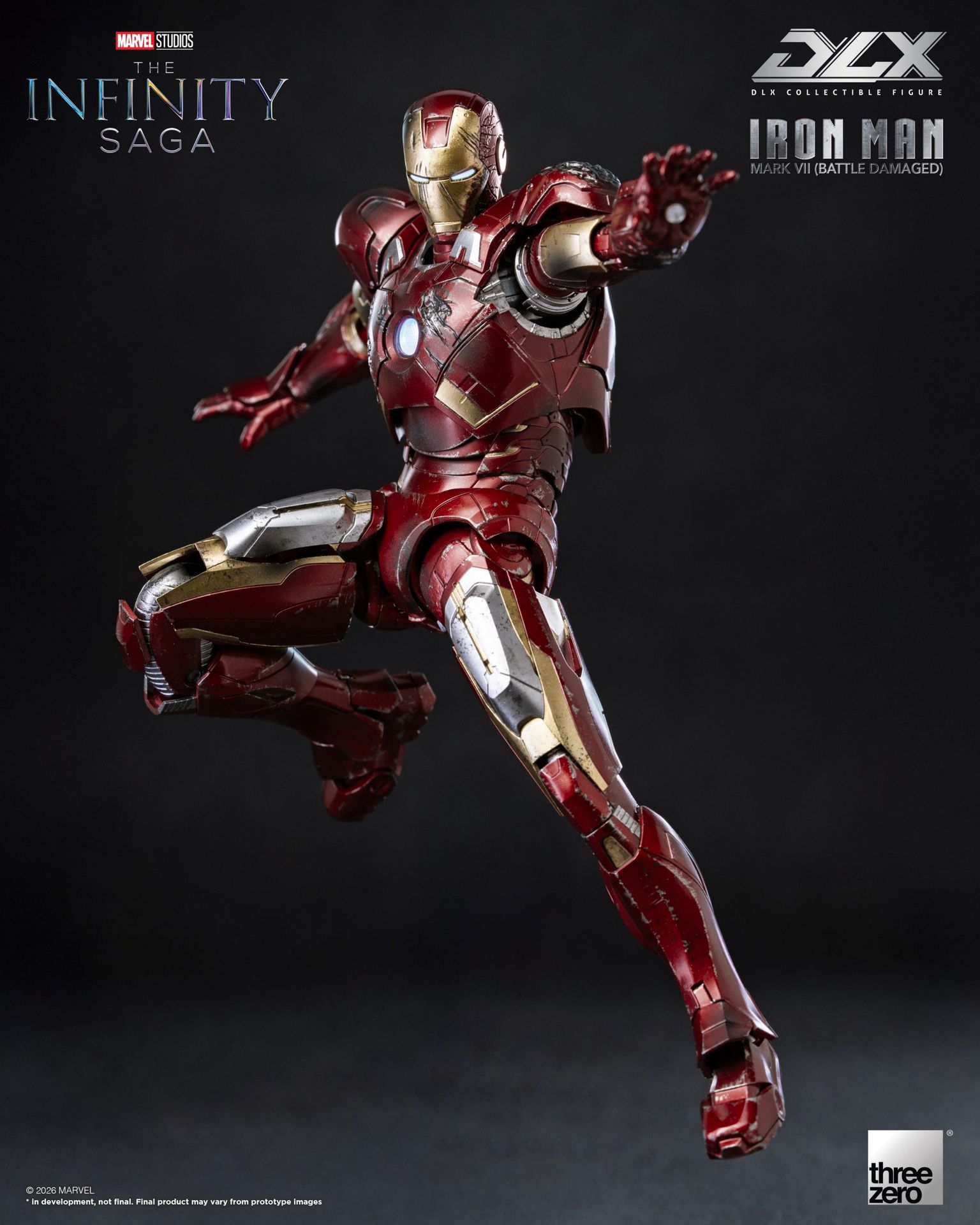 Marvel Studios: The Infinity Saga DLX Iron Man Mark 7 (Battle Damaged) image 9