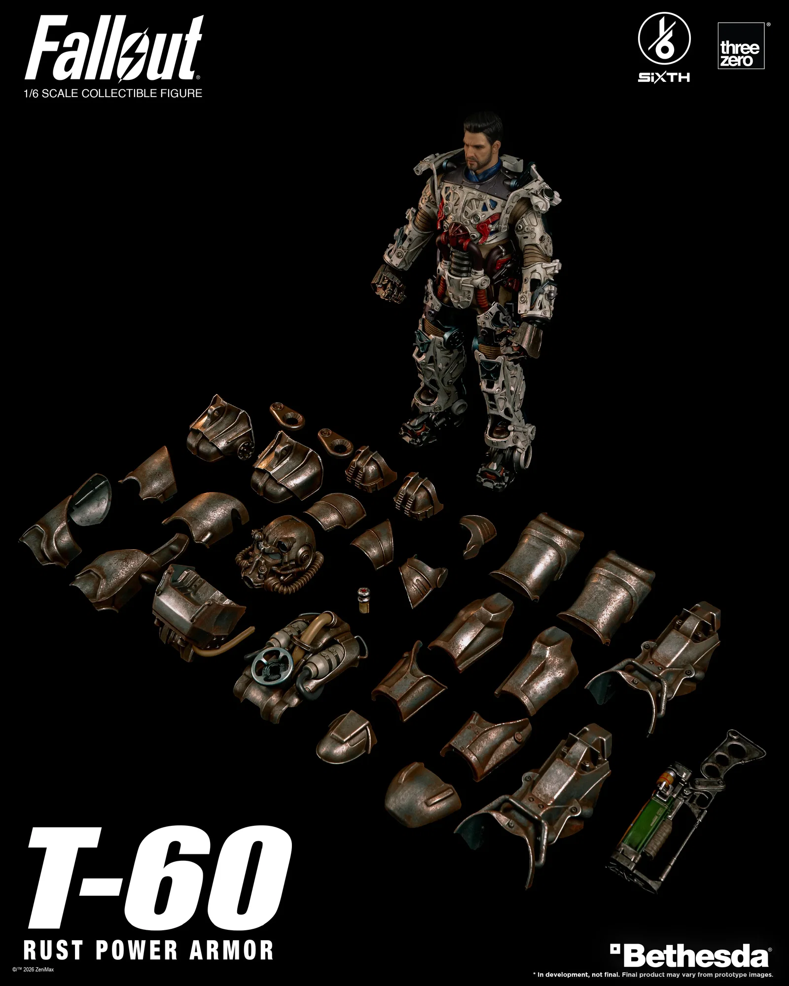 Fallout 1/6 T-60 Rust Power Armor image 2