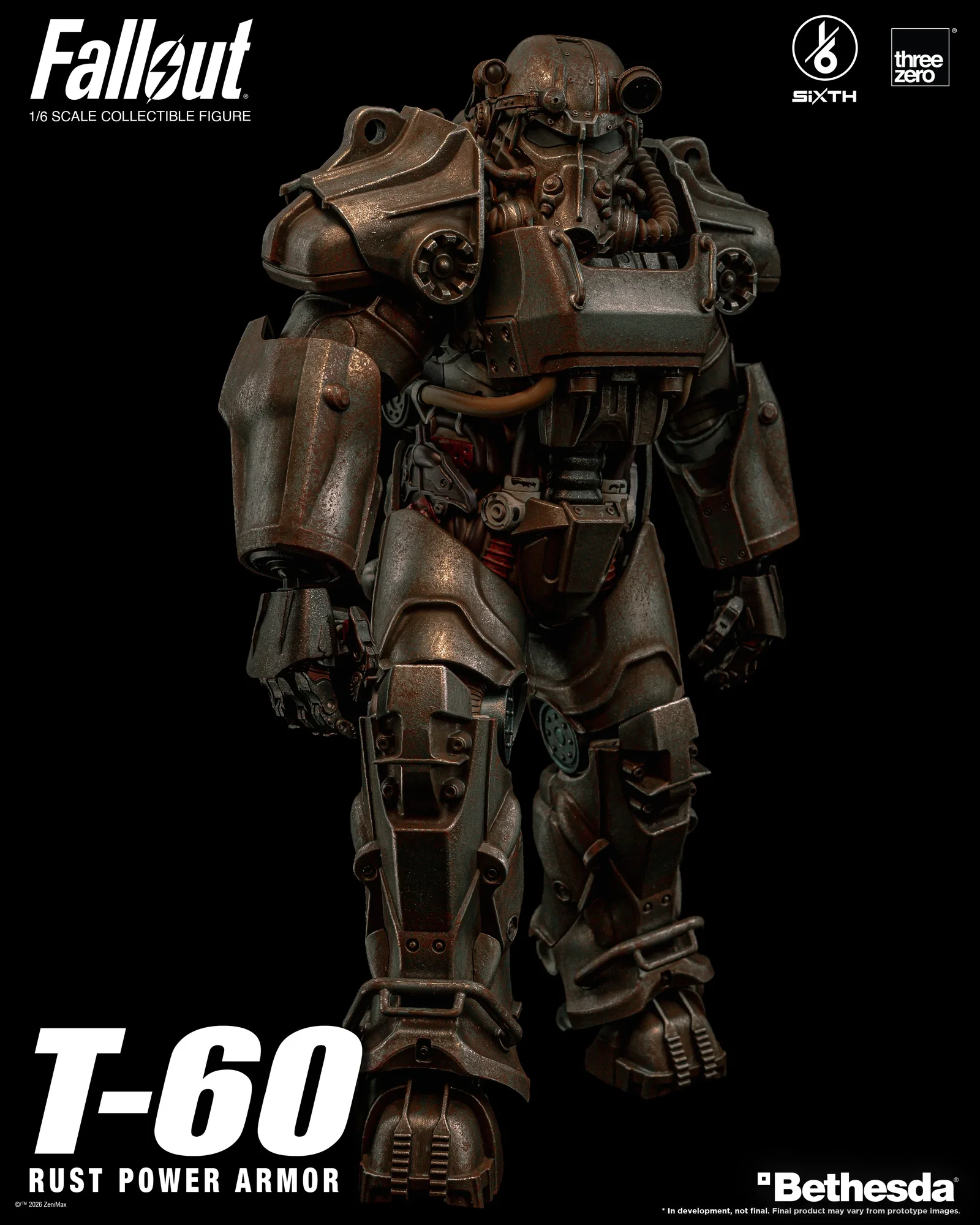 Fallout 1/6 T-60 Rust Power Armor image 3