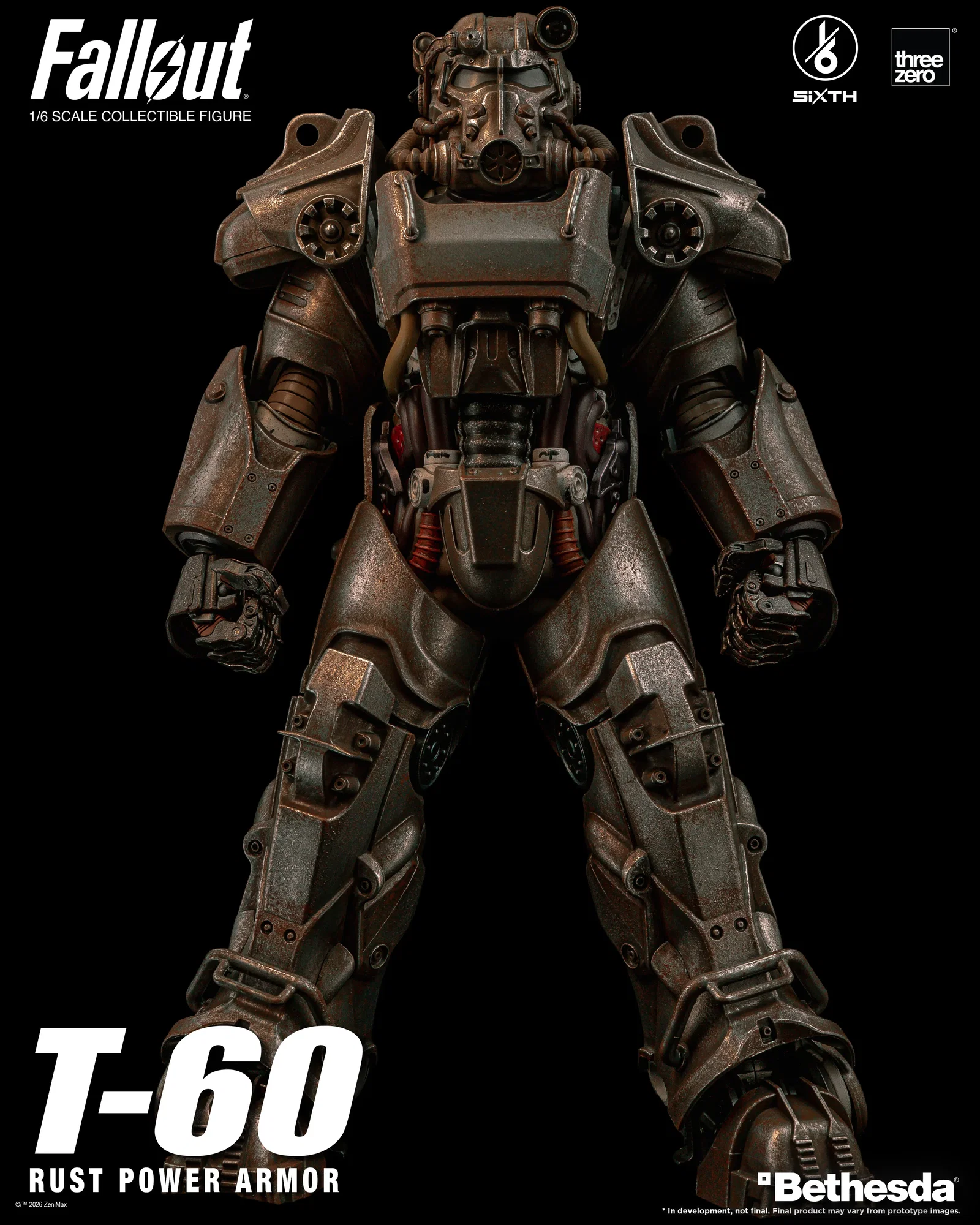 Fallout 1/6 T-60 Rust Power Armor image 4