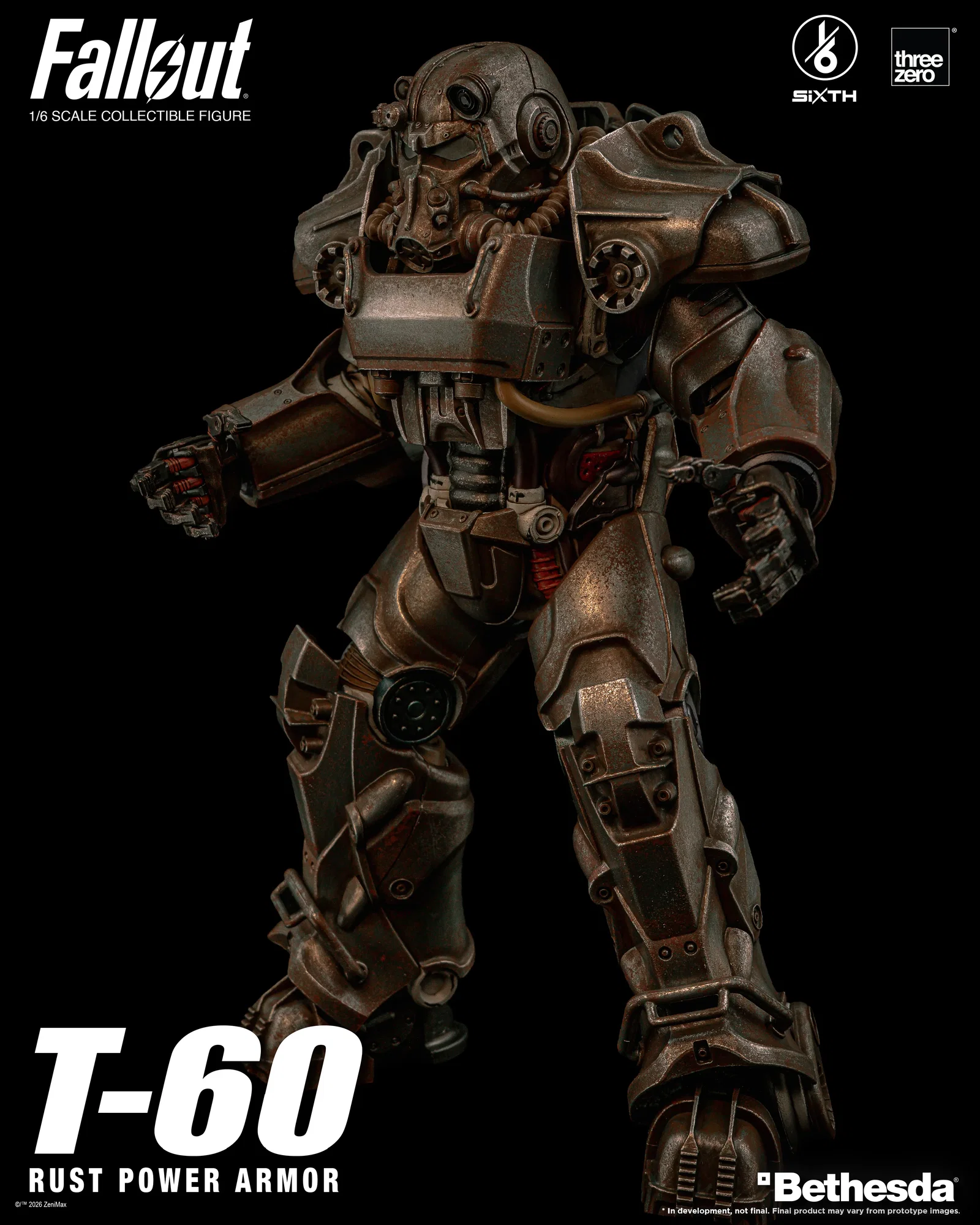 Fallout 1/6 T-60 Rust Power Armor image 7