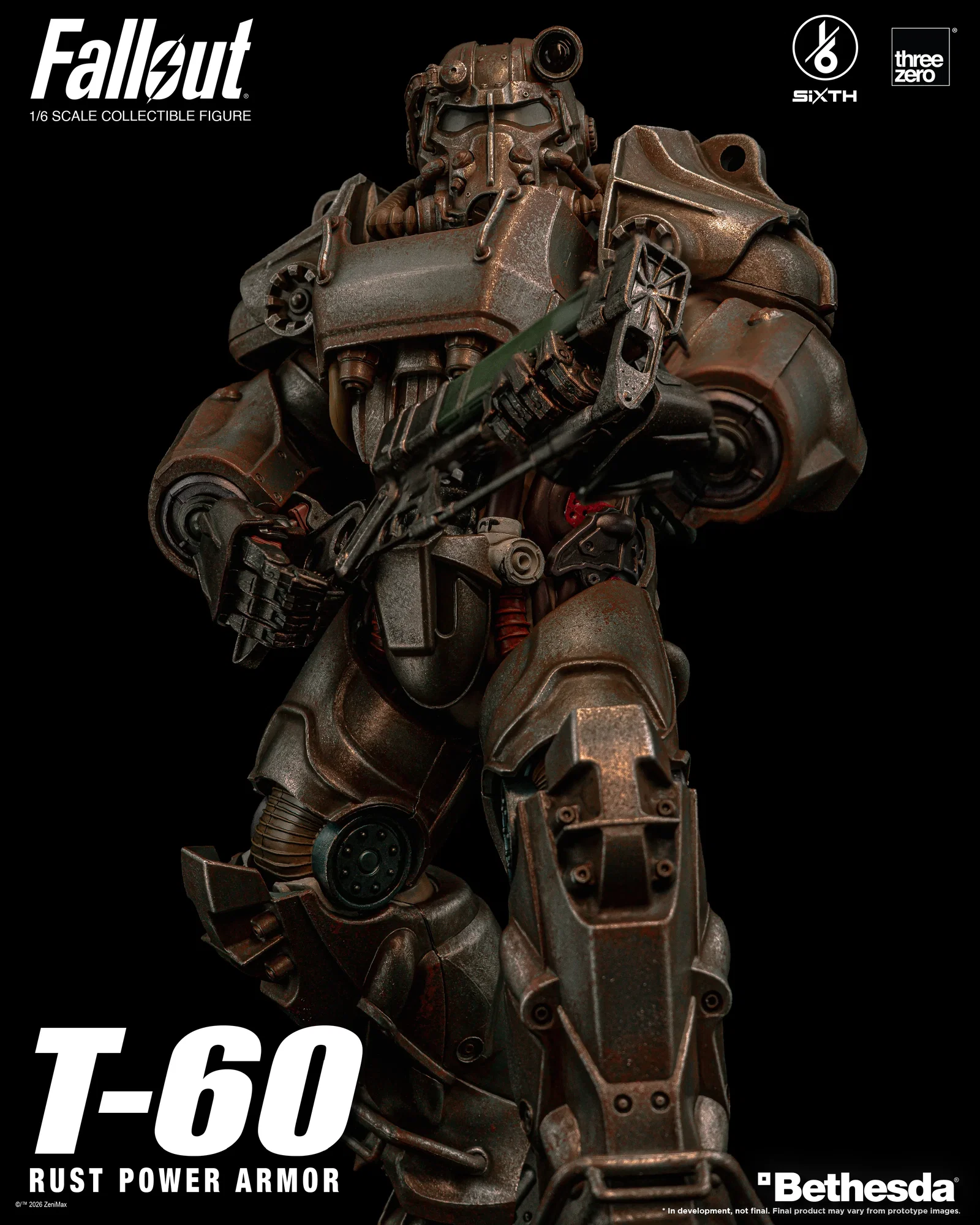Fallout 1/6 T-60 Rust Power Armor image 9