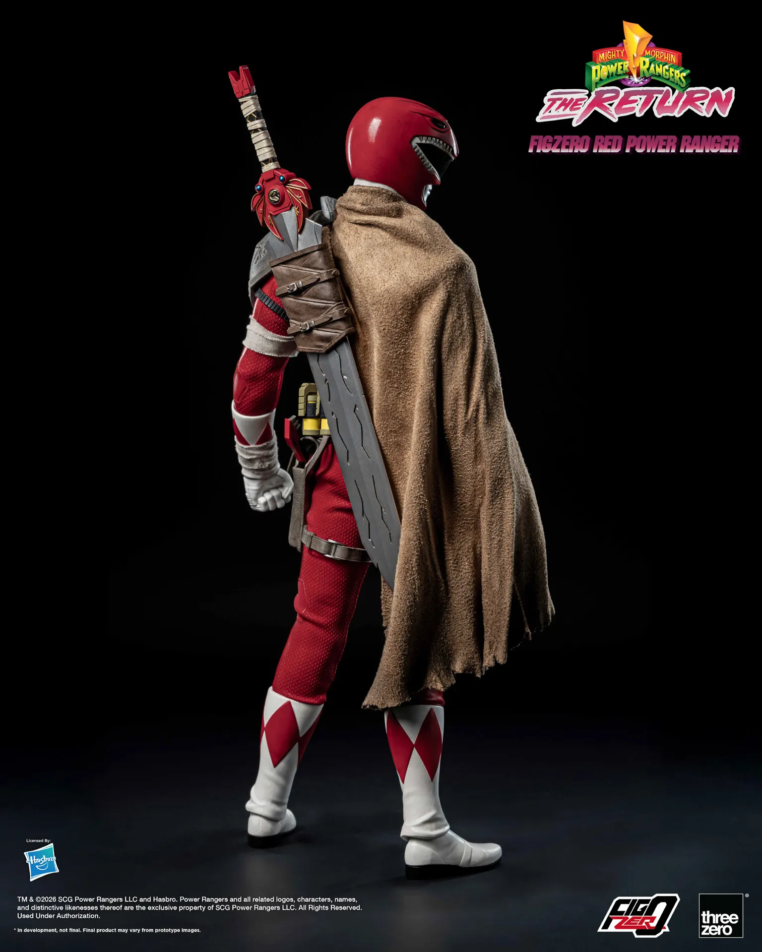 Mighty Morphin Power Rangers: The Return FigZero 1/6 Red Power Ranger image 4